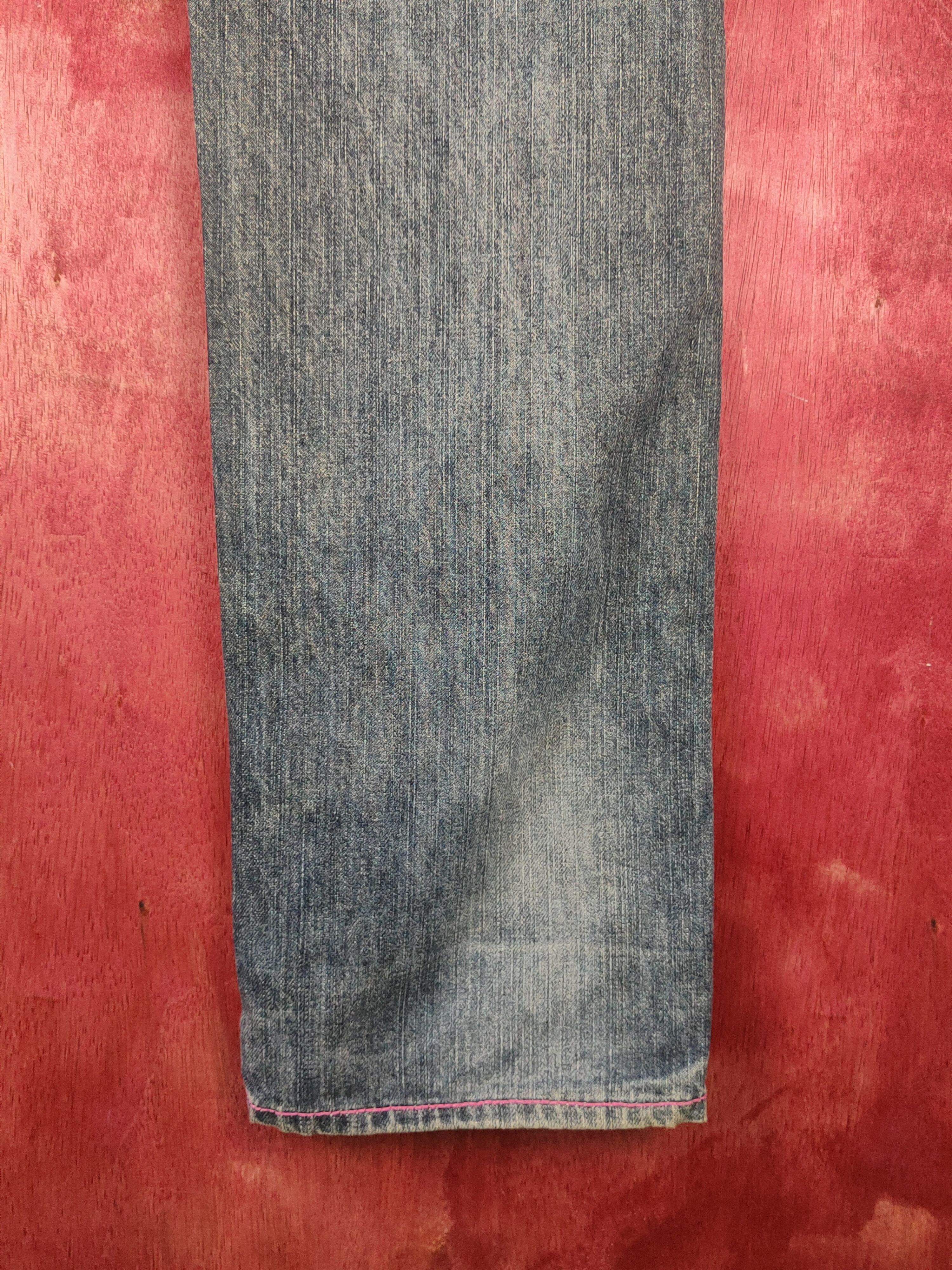Japanese Brand Memory Special Dark Blue Faded Multipocket Denim #S1617 Size 31" - 14 Thumbnail