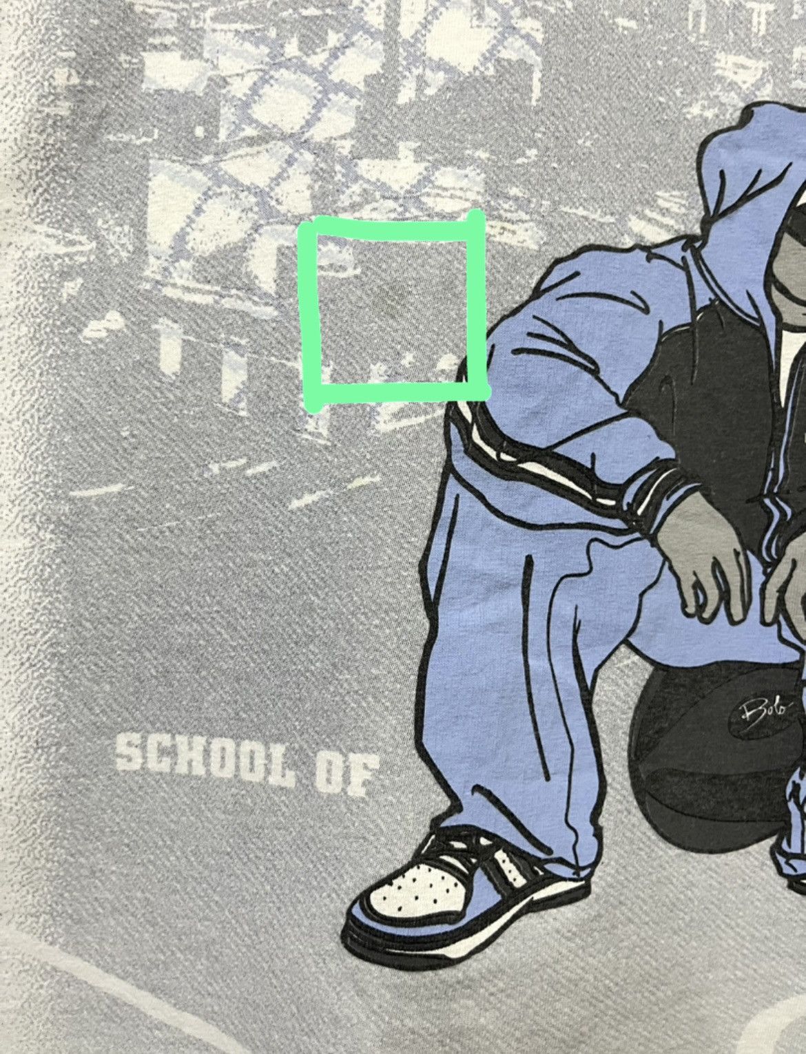 JNCO × Vintage VINTAGE Y2K SOHK SCHOOL OF HARD KNOCKS HIP HOP RAP TSHIRT Size US XL / EU 56 / 4 - 9 Thumbnail