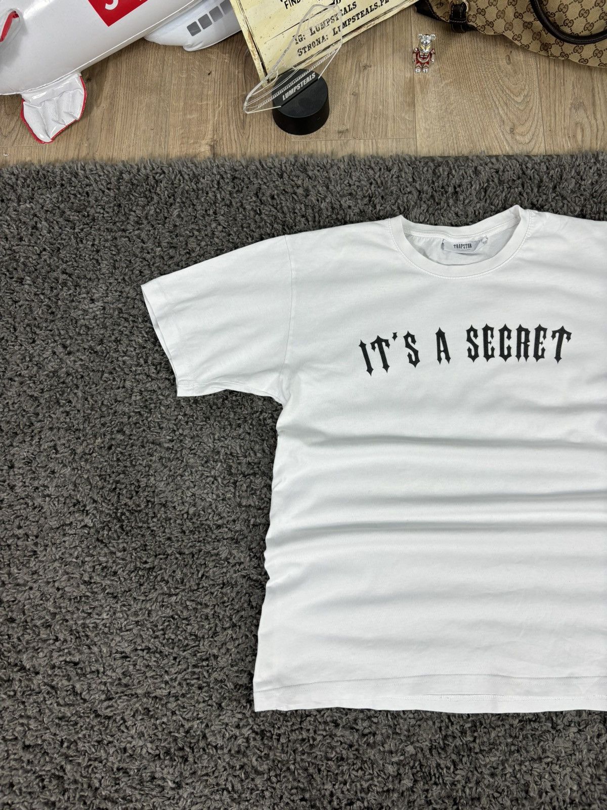 Designer × Trapstar London Drill Trapstar White T-Shirt Tee Its A Secret Swag Y2K Size US M / EU 48-50 / 2 - 3 Thumbnail