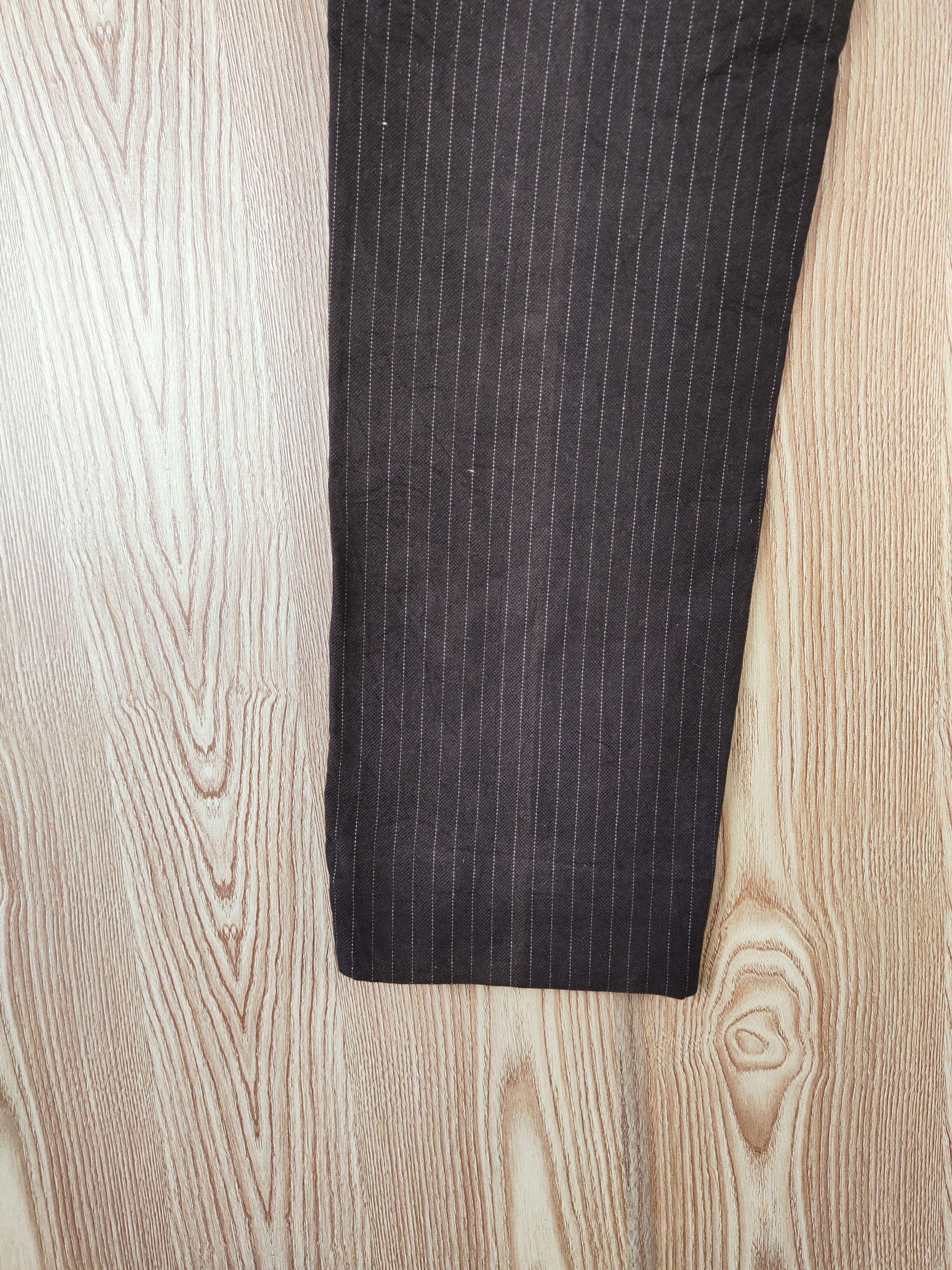Japanese Brand × Vintage DL The Suit Company Dark Brown Casual Pants #S2798 Size US 32 / EU 48 - 9 Thumbnail