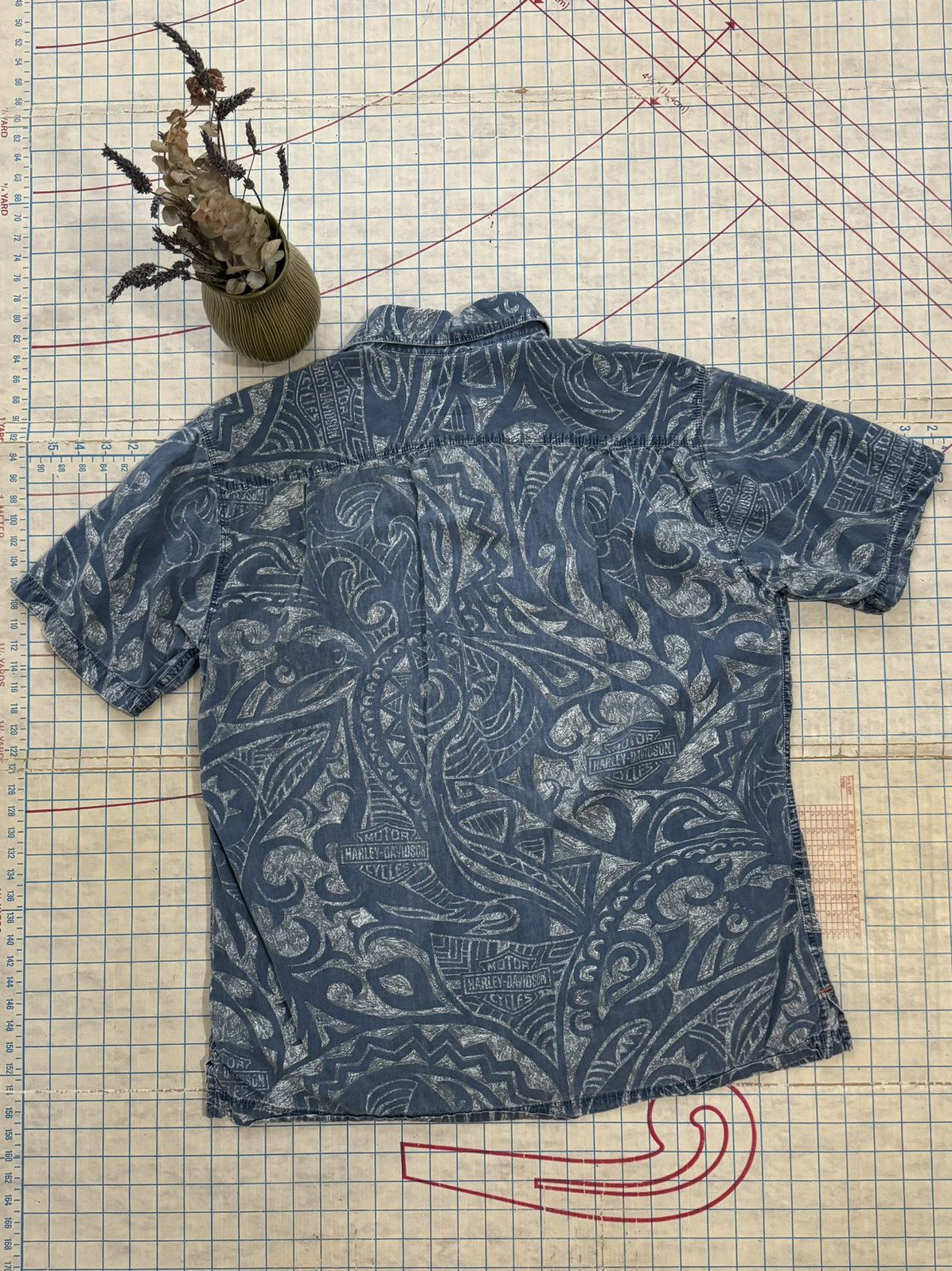 Harley Davidson Harley Davidson Hawaii Short Sleeve Button Up Shirt Large Size US L / EU 52-54 / 3 - 7 Thumbnail