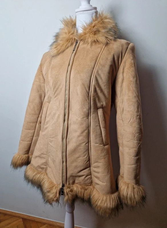 Japanese Brand faux fur afghan Penny Lane coat y2k 2000s Avant garde Size M / US 6-8 / IT 42-44 - 1 Thumbnail