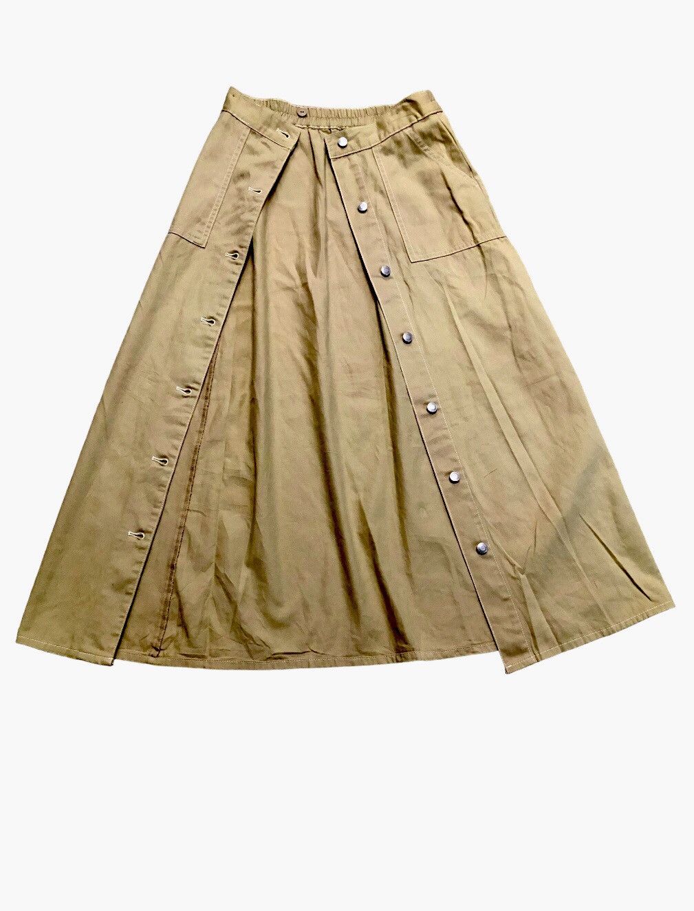 Designer × Hysteric Glamour × Japanese Brand Vintage Mélan Cleuge Skirt Button Up Size 28" / US 6 / IT 42 - 2 Thumbnail