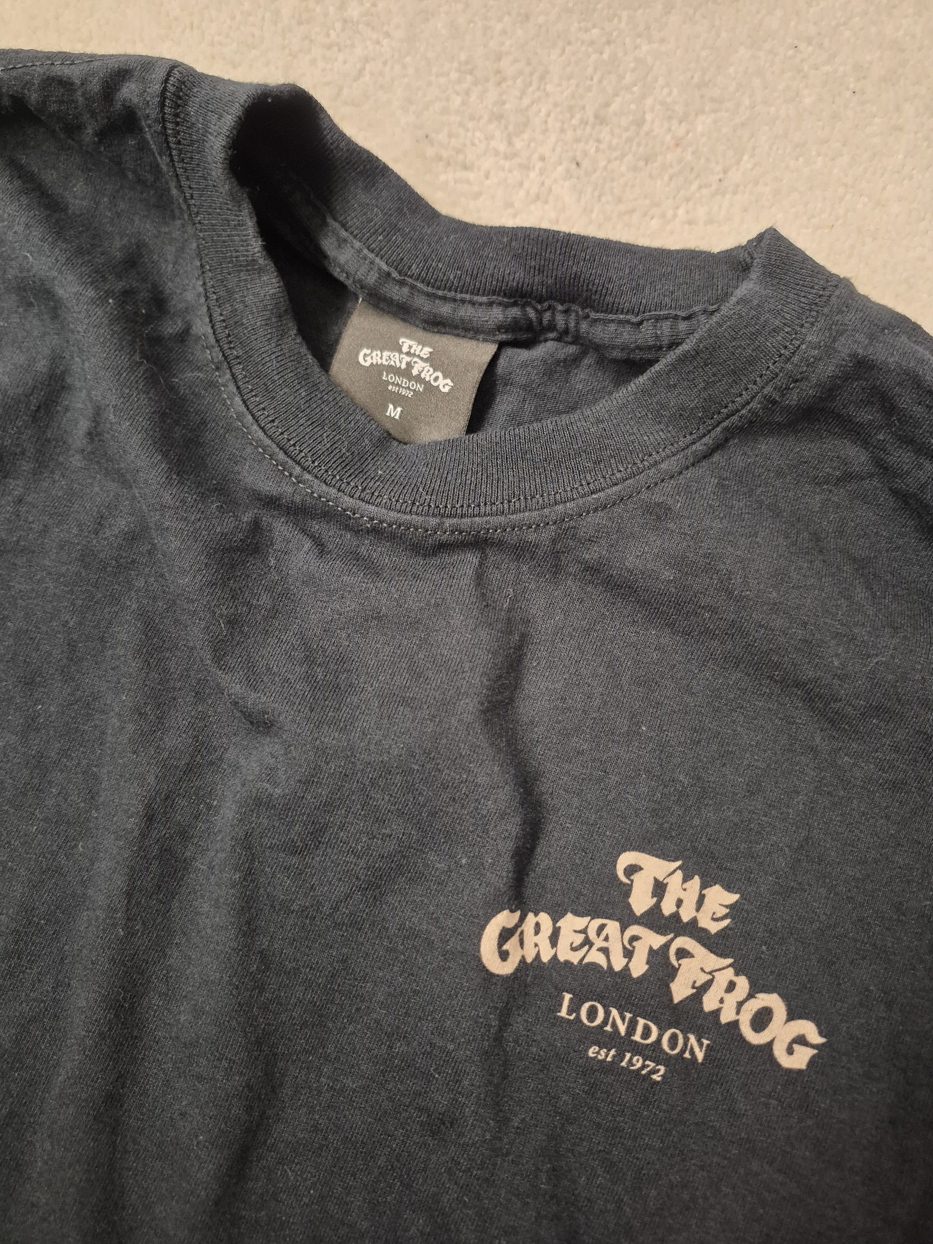 The Great Frog The great frog flame long Sleeve Black skull tshirt Medium Size US M / EU 48-50 / 2 - 2 Thumbnail