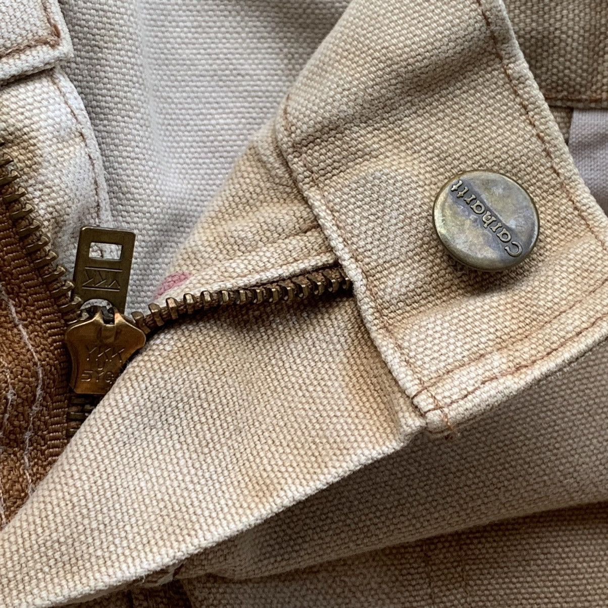 Carhartt Distressed Carhartt carpenter Double knee B136-BRN sun faded Size US 34 / EU 50 - 7 Thumbnail