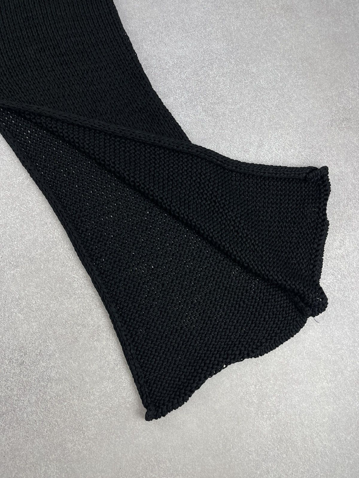 Designer Hebbeding Asymmetric Black Sweater Cardigan Size 3 Size L / US 10 / IT 46 - 7 Thumbnail