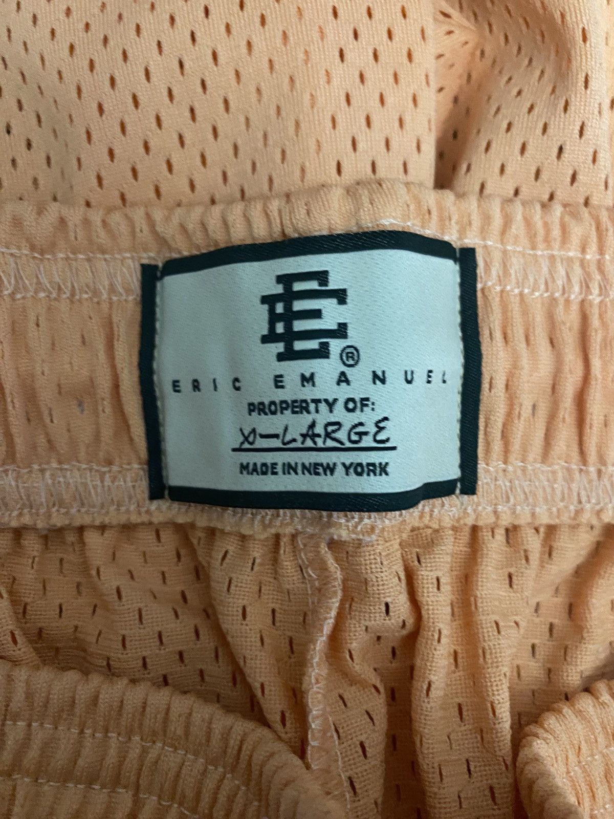 Eric Emanuel Size XL/XLarge - Eric Emanuel Shorts Peach Size US 35 - 3 Thumbnail