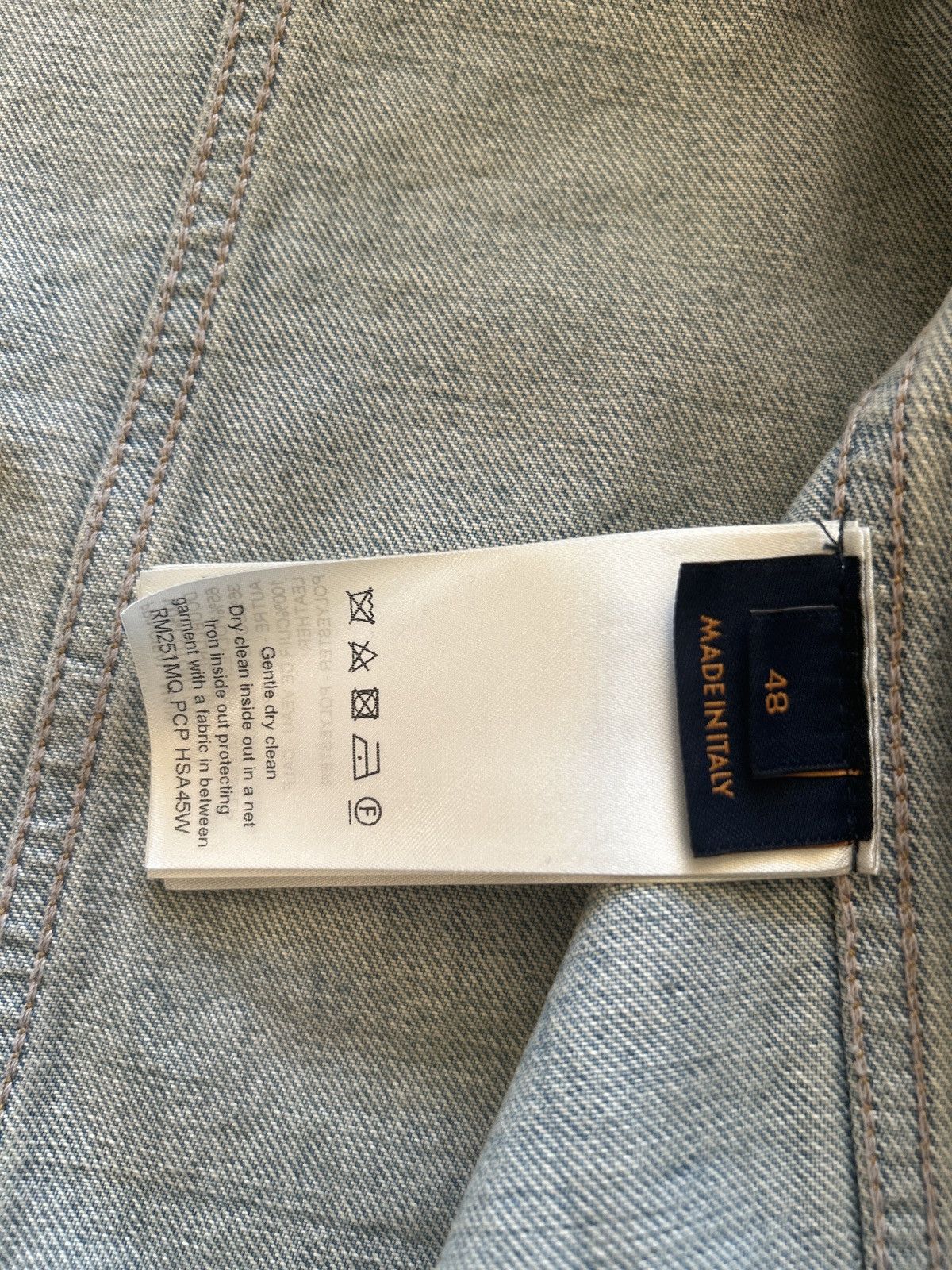 Louis Vuitton Denim Trucker Jacket Size US M / EU 48-50 / 2 - 8 Thumbnail
