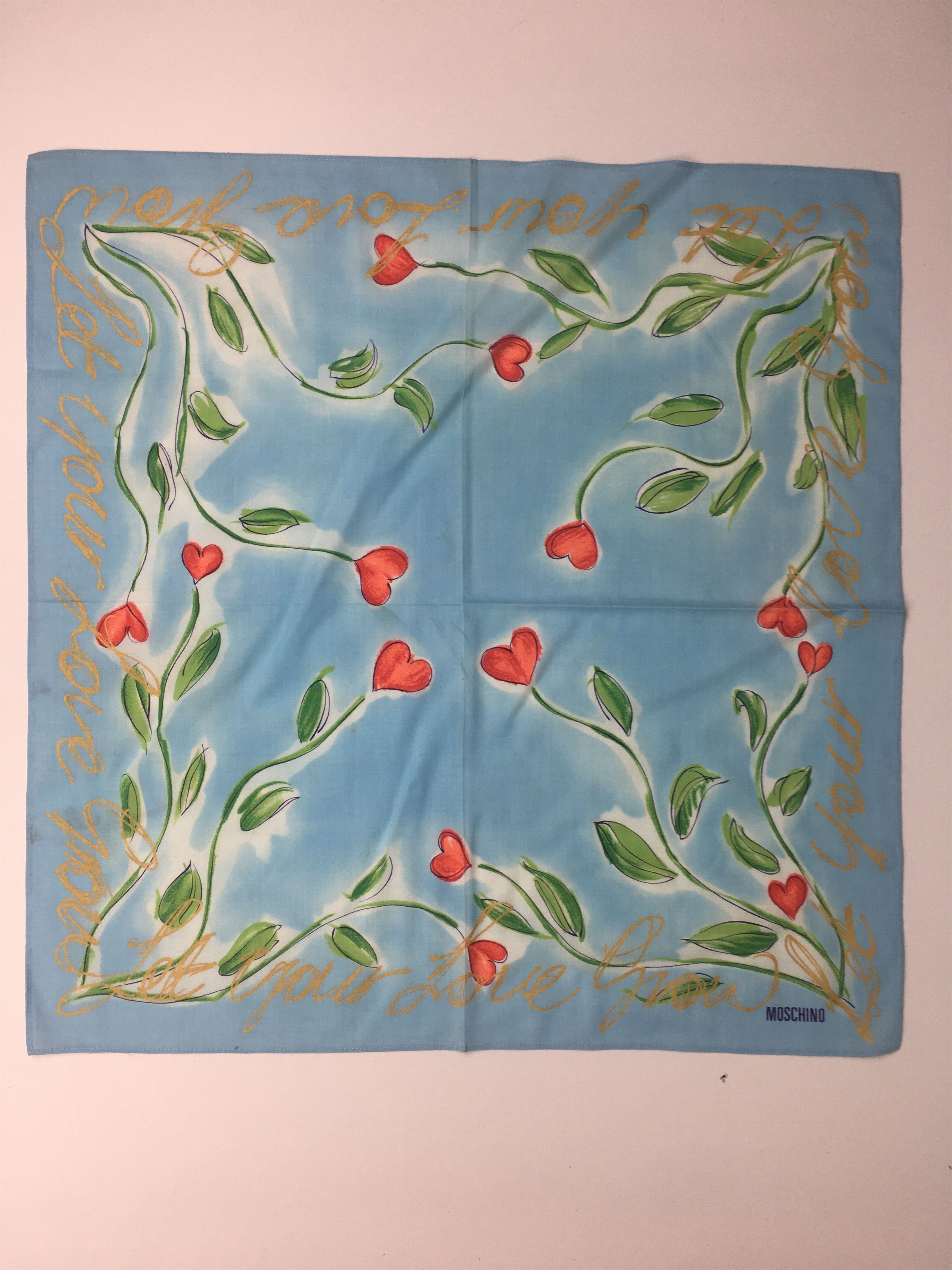 Moschino Moschino Handkerchief Pocketsquare HKC0172 Size ONE SIZE - 2 Thumbnail