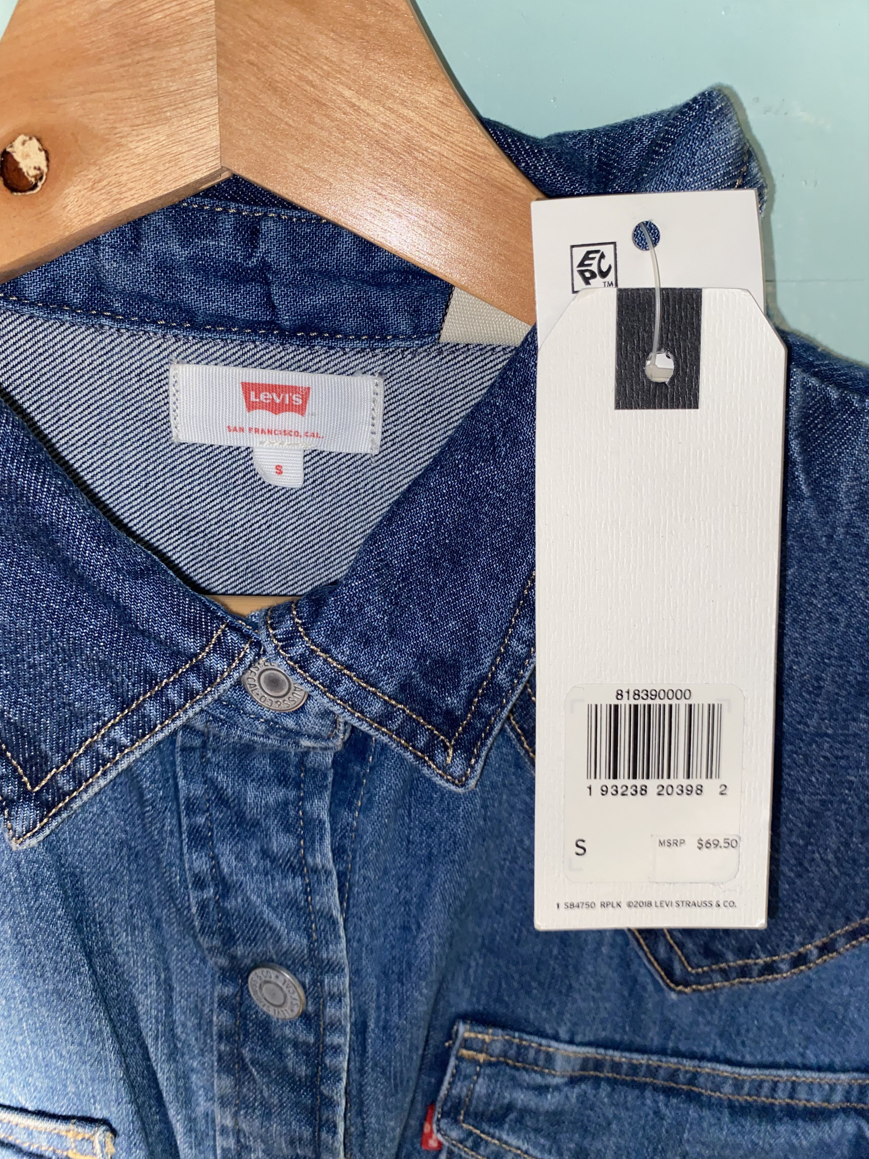 Levi's Levi's Denim Jacket Brand New Size S / US 4 / IT 40 - 3 Thumbnail