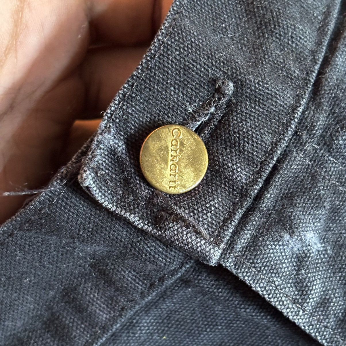 Carhartt Crazy Faded Carhartt Double Knee B01 BLK Size US 34 / EU 50 - 4 Thumbnail