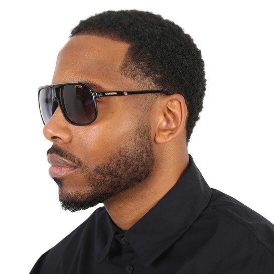 Carrera CARRERA 1047/S 0OIT 9O Sunglasses Black Aviator Frame Size ONE SIZE - 3 Thumbnail