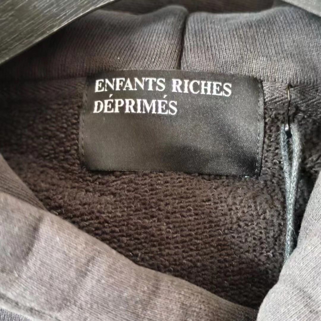 Enfants Riches Deprimes Enfants Riches Deprimes ERD Mr.Porter Patched Hoodie Size US L / EU 52-54 / 3 - 5 Thumbnail