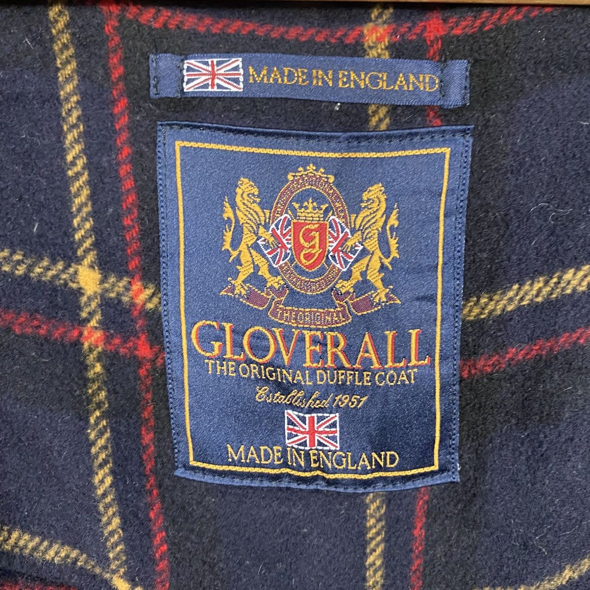 Gloverall 📌Vintage Wool Duffle Jacket Gloverall Made in England Tartan Size US M / EU 48-50 / 2 - 18 Thumbnail