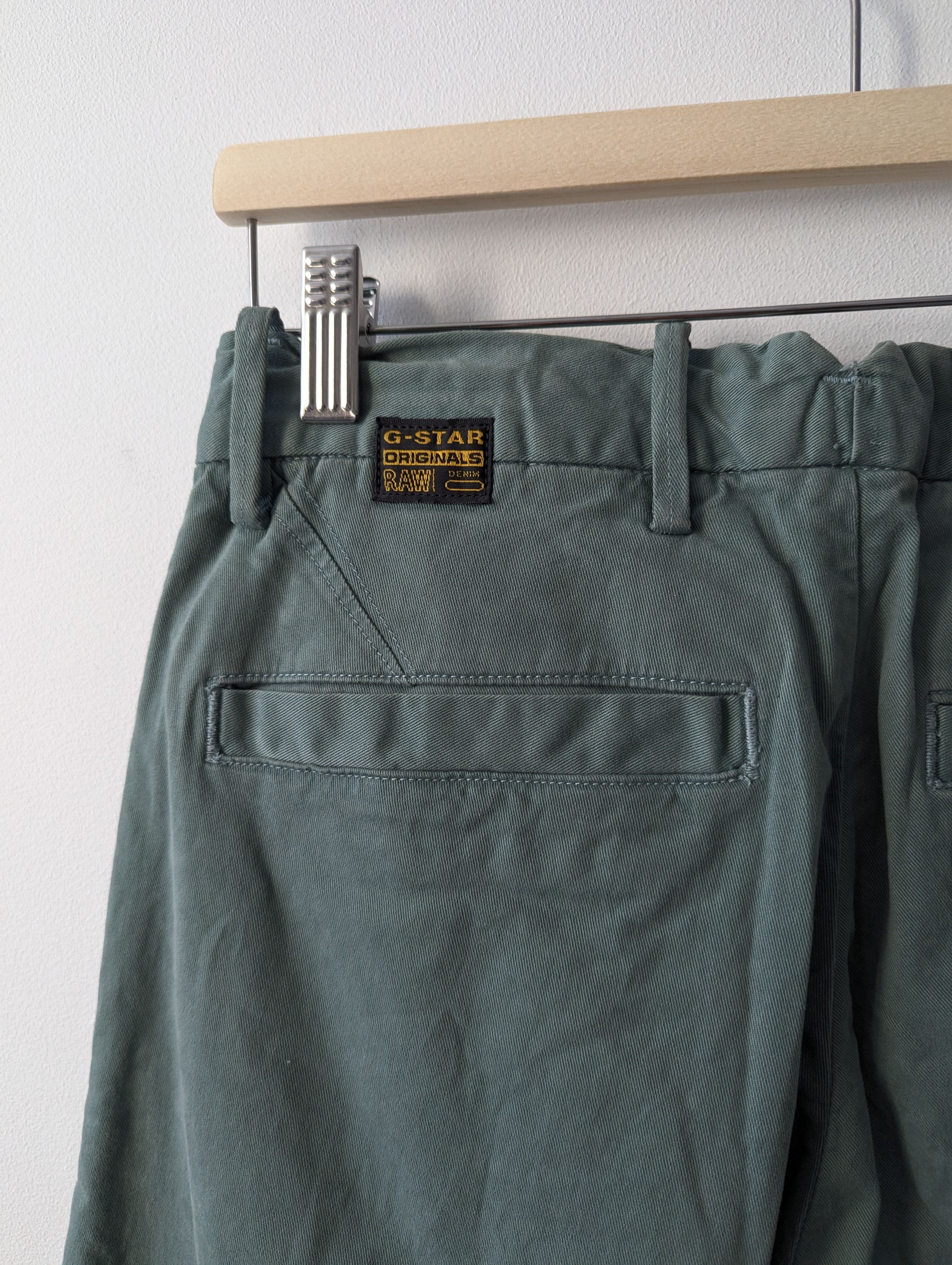 G-Star G-Star RAW Olive Green Tapered Chino Pants Size US 29 - 8 Thumbnail