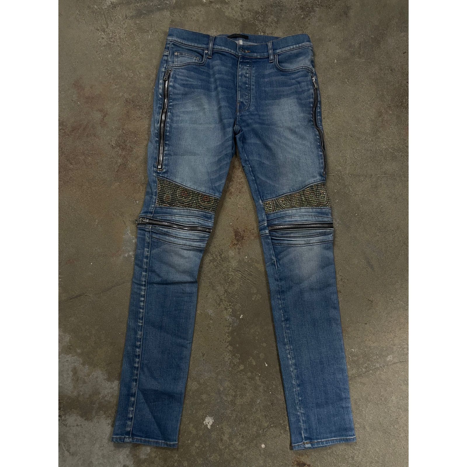 Amiri Amiri MX2 Indigo Used 34 Size US 34 / EU 50 - 1 Thumbnail