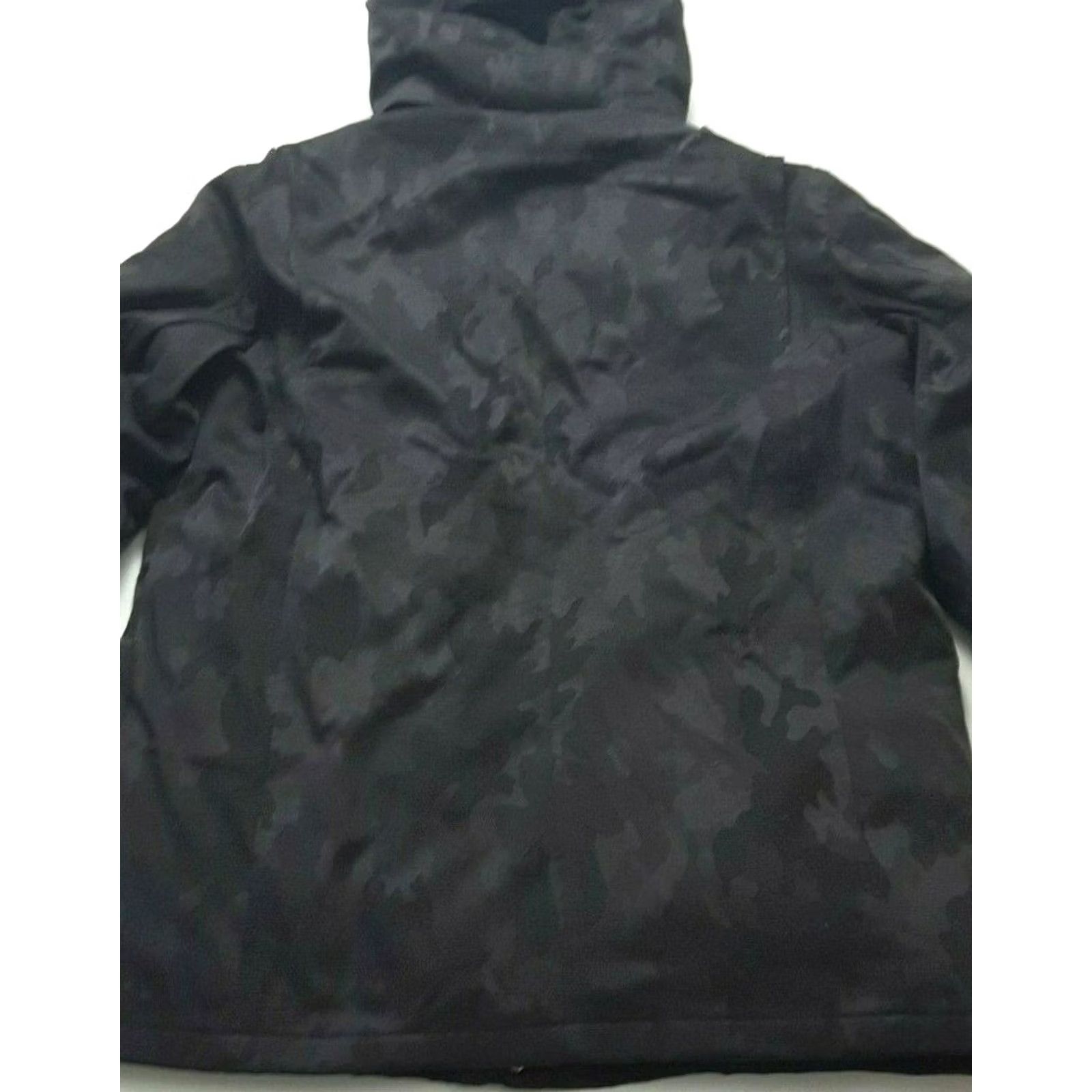 AMO Camo Coat Jacquard Camo Army Field Jacket Multi-Color Black Size M Men Winter Coat Regular Chest 44" Size US M / EU 48-50 / 2 - 7 Thumbnail
