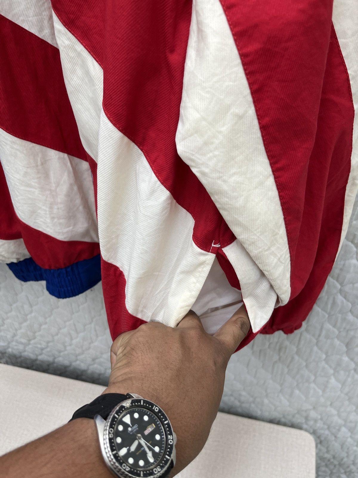 Starter 🔥🔥🔥STEALS VTG STARTER USA OLYMPIC OVP JACKET Size US L / EU 52-54 / 3 - 18 Thumbnail