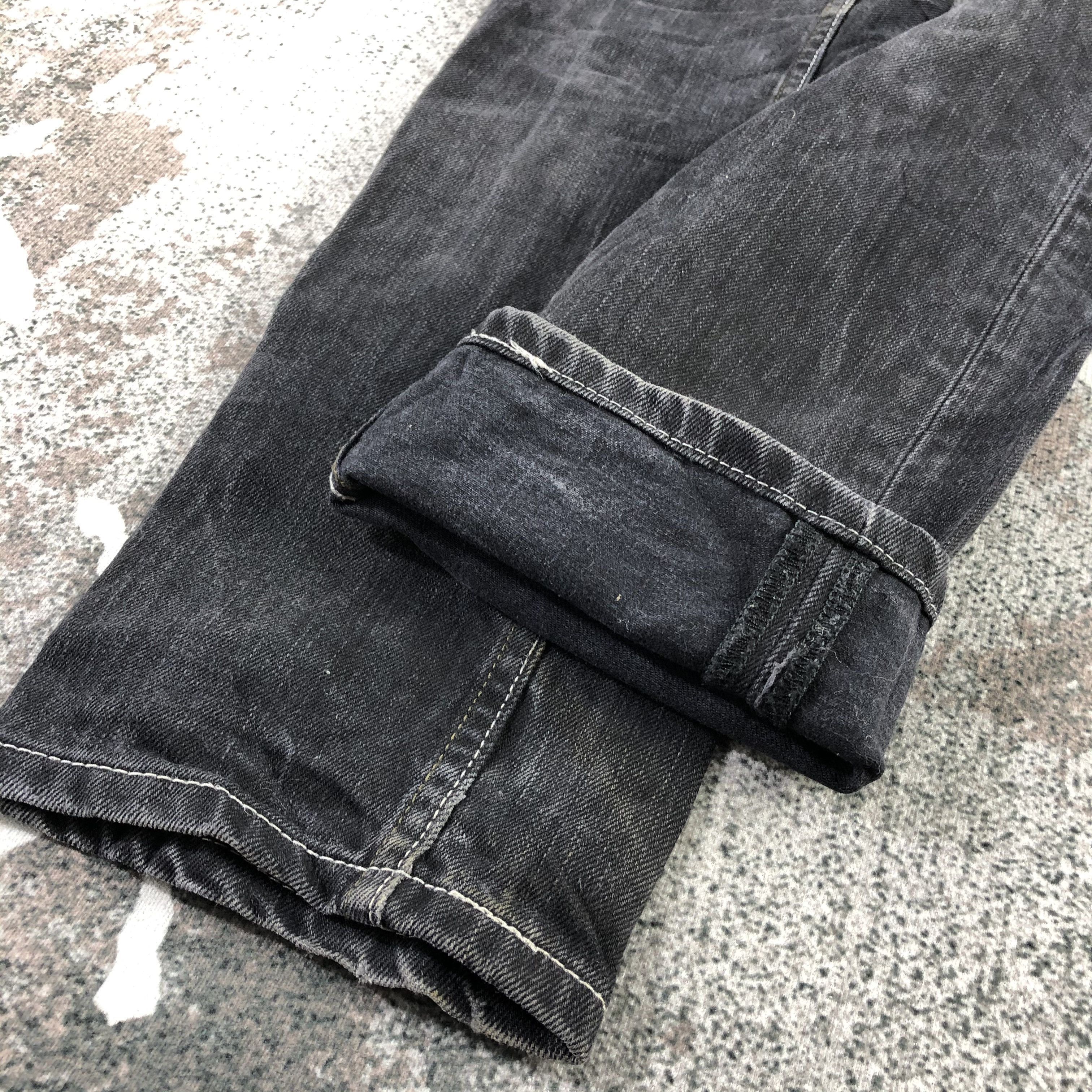 Levi's Vintage Levi's 511 Jeans Faded Black Denim KJ1416 Size US 29 - 6 Thumbnail