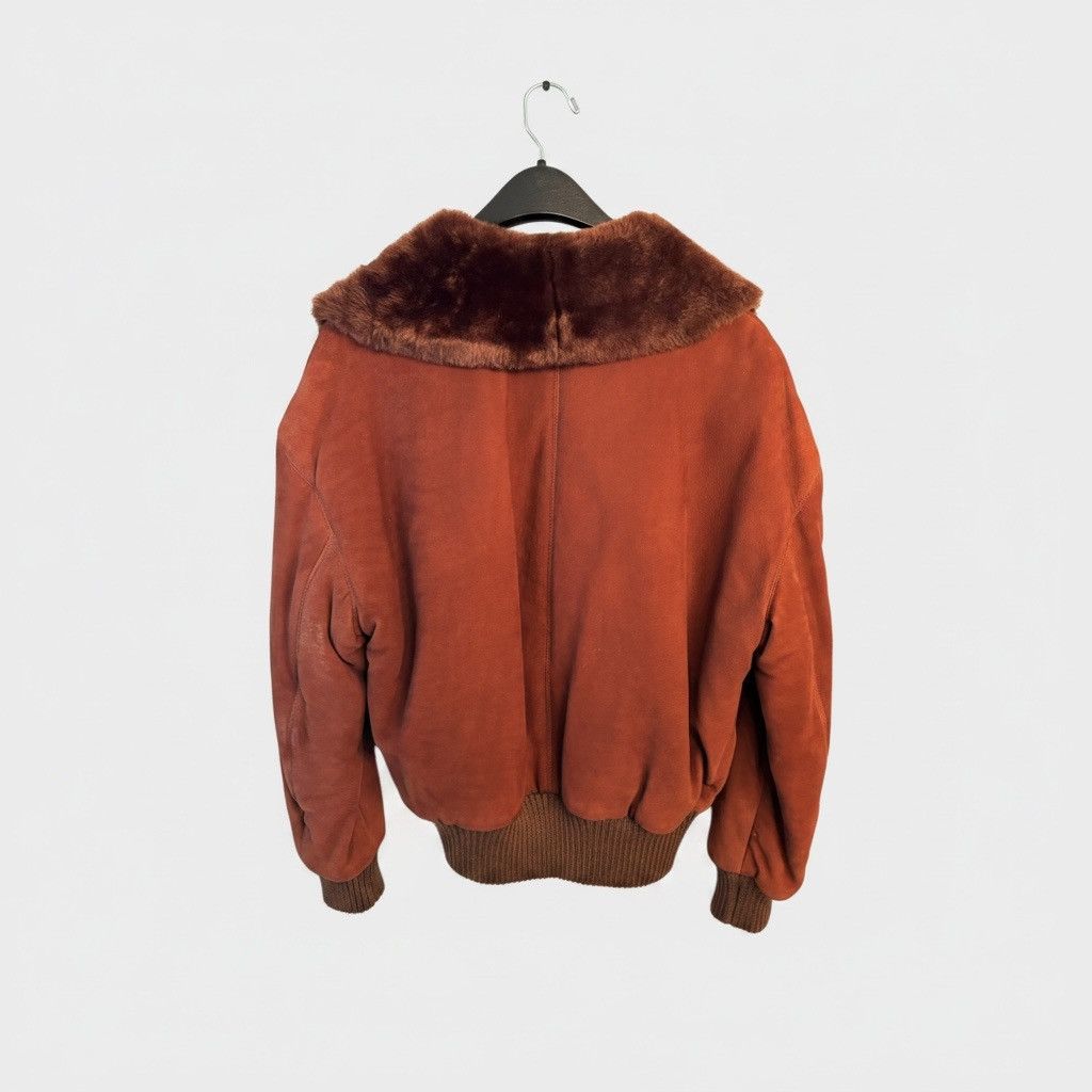Jil Sander Vintage Leather Jil Sander Suede Bomber Jacket Size XS / US 0-2 / IT 36-38 - 2 Thumbnail