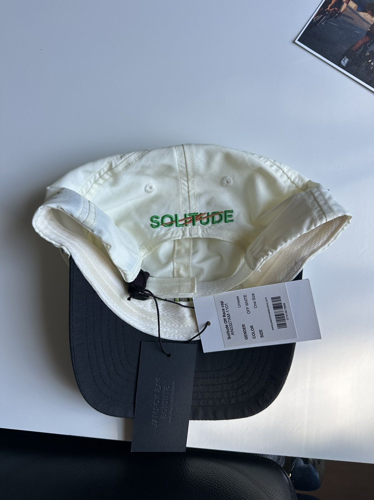 Pas Normal Studios Solitude Off Race Cap Size ONE SIZE - 3 Thumbnail