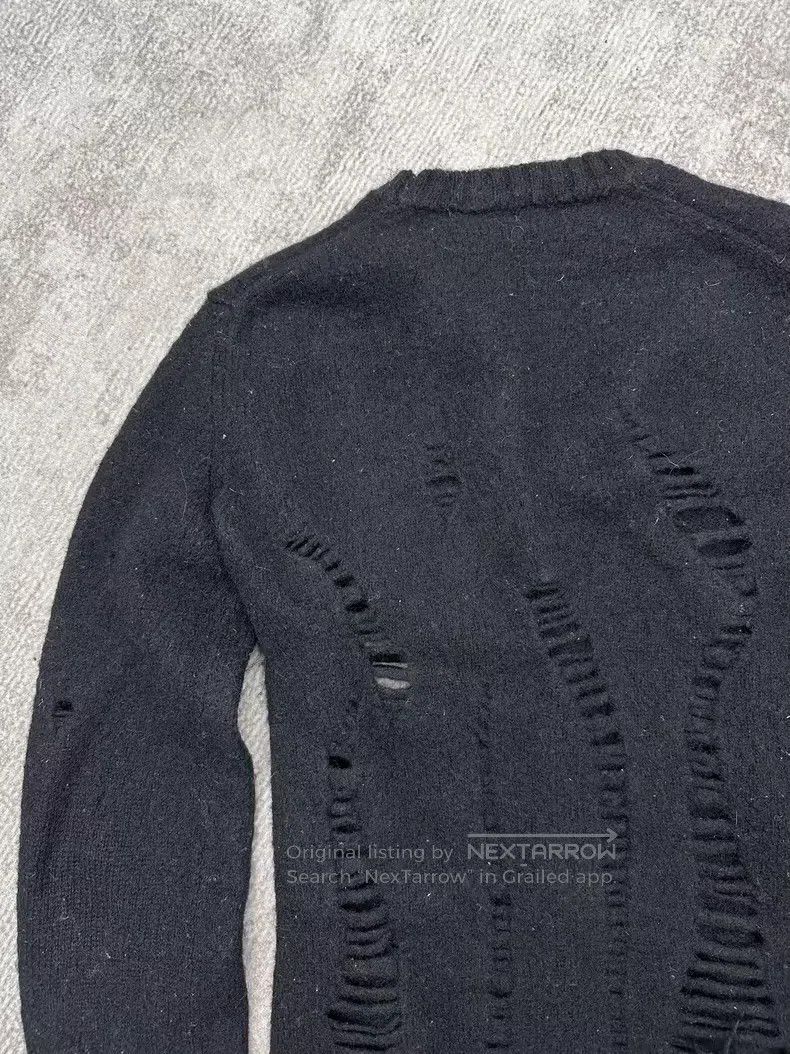Junya Watanabe Junya Watanabe Destroyed Wool Sweater Size S / US 4 / IT 40 - 8 Thumbnail