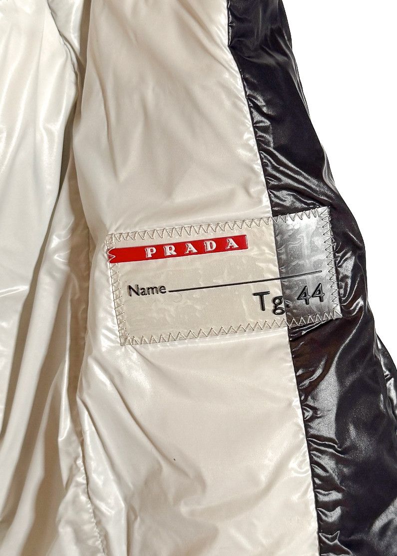 Prada Prada Linea Rossa Black Down Wool Collar Puffer Coat Size M / US 6-8 / IT 42-44 - 10 Thumbnail