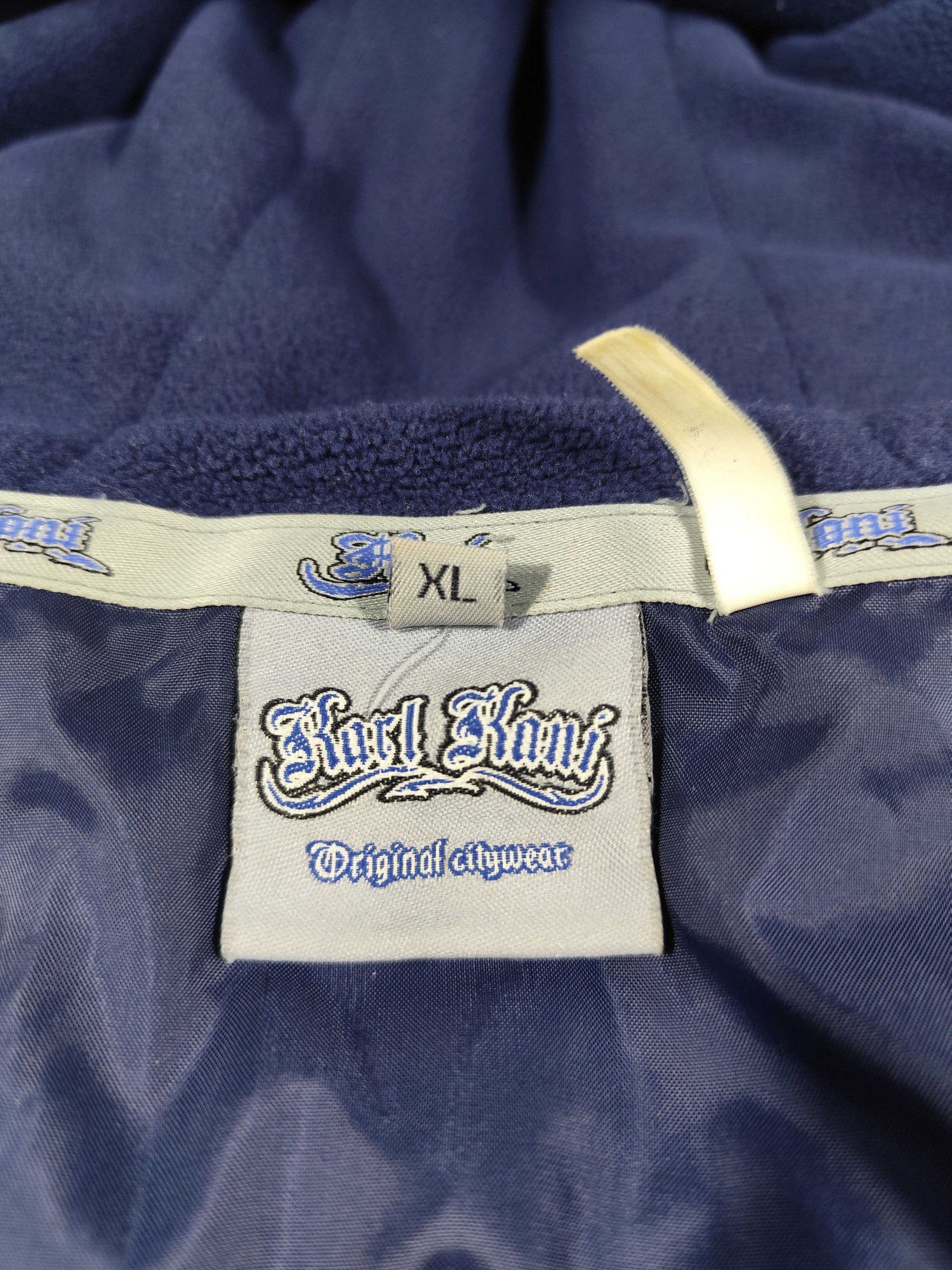 Karl Kani Karl Kani Men's Bomber Jacket Vintage 90s NaviBlue Nylon Size US XL / EU 56 / 4 - 9 Thumbnail