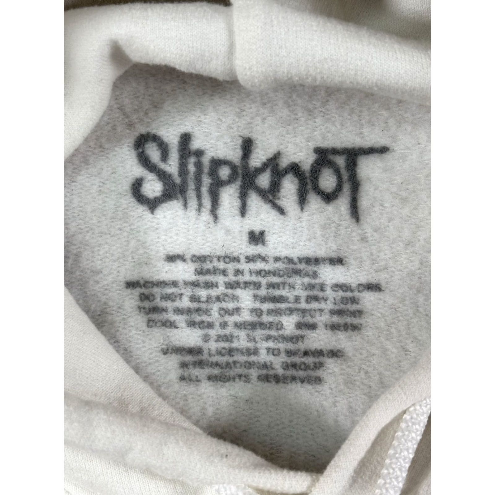 Doublet Slipknot Hoodie Sweatshirt White Double Sided Graphic • Size M • Men’s Pullover All Seasons Size US M / EU 48-50 / 2 - 6 Thumbnail