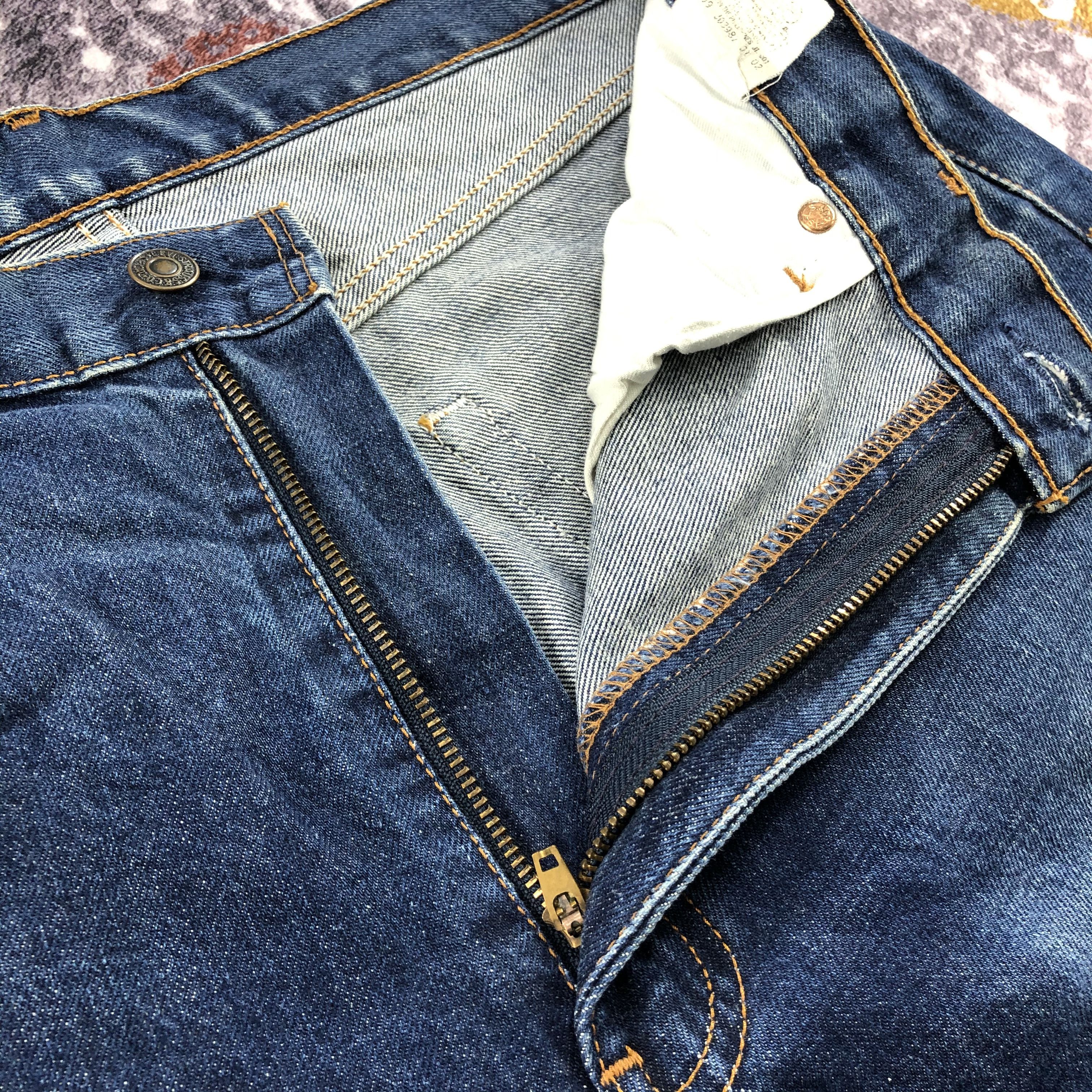 Levi's × Vintage Vintage 90s Blue Wash Levis 508 Jeans-JM2315 Size US 37 - 9 Thumbnail