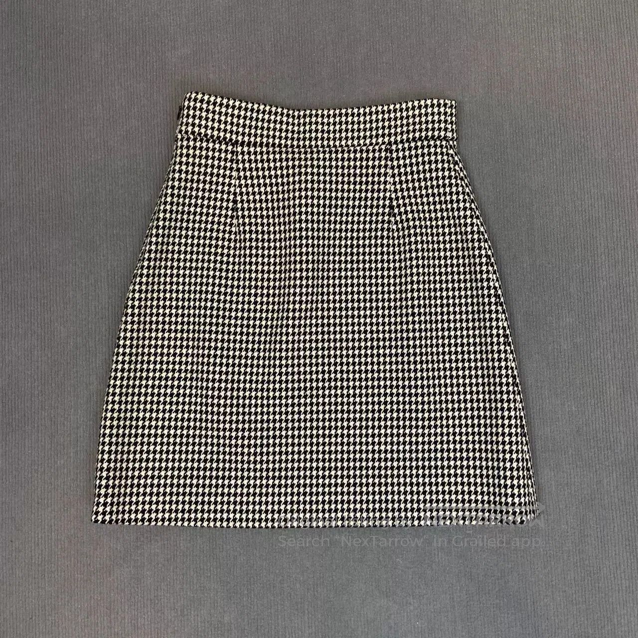 Dior dior houndstooth print midi skirt. Size US 36 / EU 52 - 2 Thumbnail