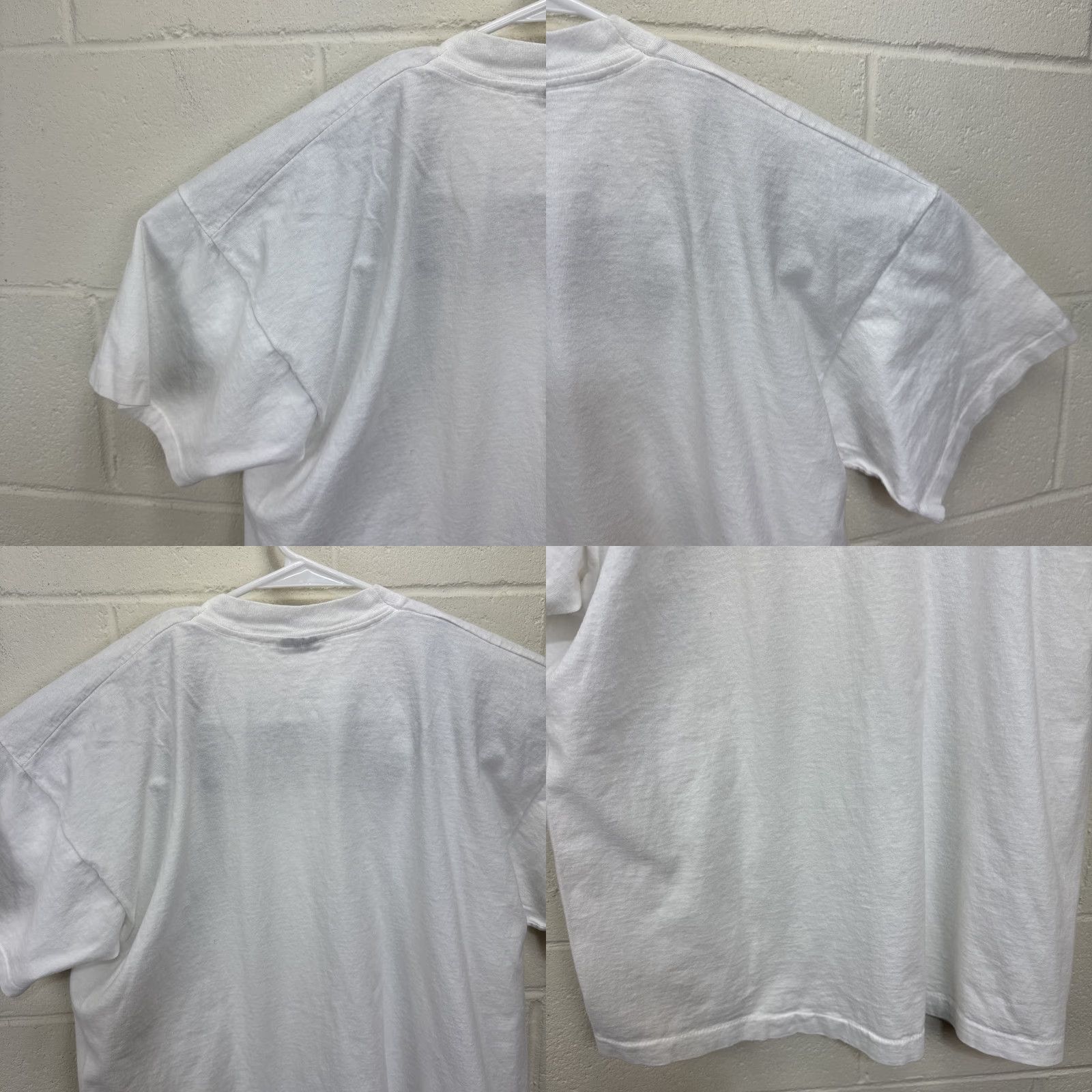 Vintage VINTAGE Bob Marley Music INC LEGEND REGGAE T Shirt Portrait Graphic XL White Unisex 1990s Short Sleeve Cotton Screen Stars Graphic Tee Size US XL / EU 56 / 4 - 10 Thumbnail