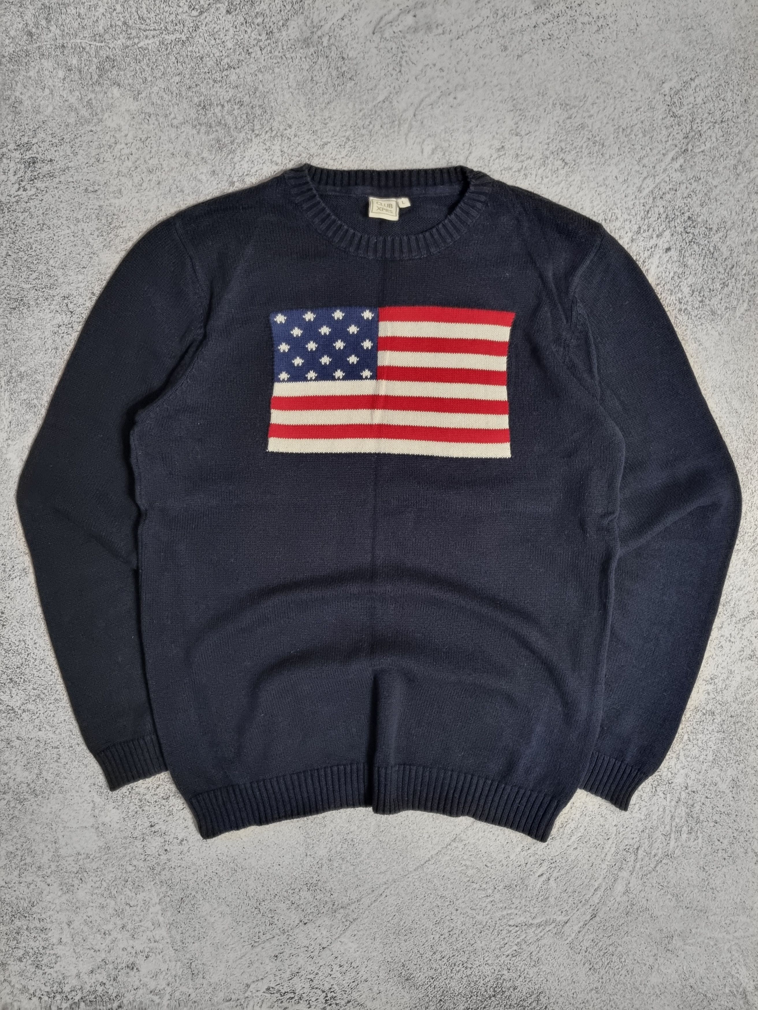 Polo Ralph Lauren Vintage USA Knit Sweater Ralph Lauren Style Size US L / EU 52-54 / 3 - 1 Thumbnail