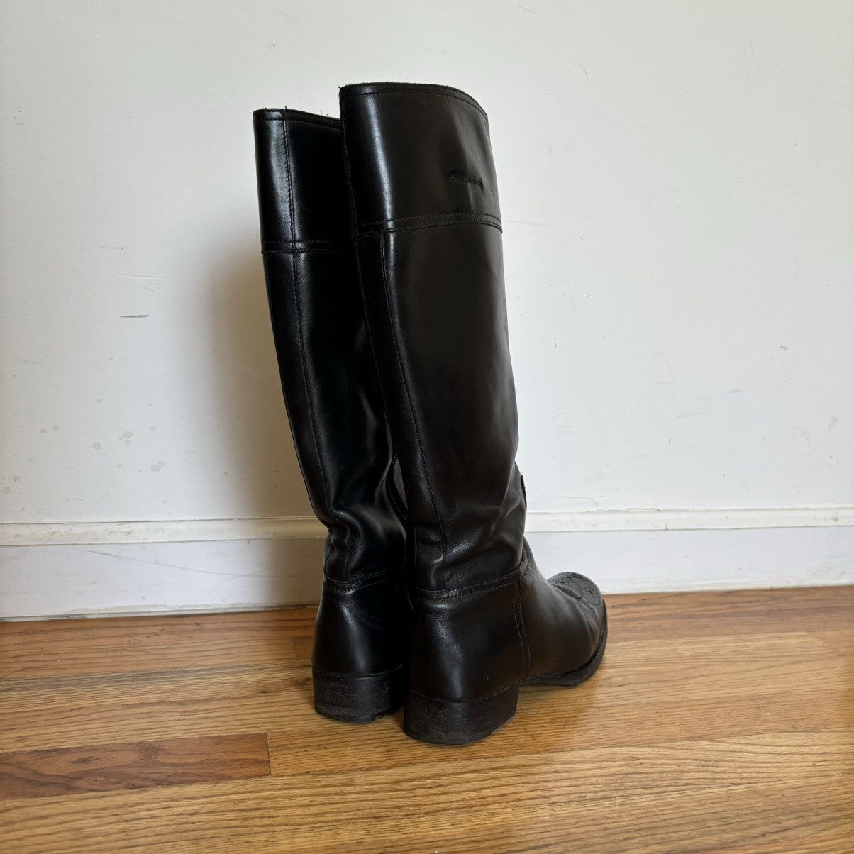 Miu Miu FW2006 Steel Toe Western Boots Size US 8.5 / IT 38.5 - 4 Thumbnail