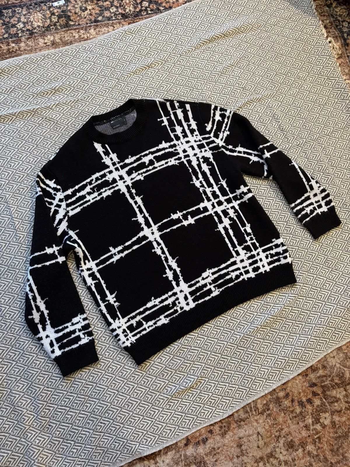 Asos Barbed Wire Sweater Size US M / EU 48-50 / 2 - 1 Thumbnail
