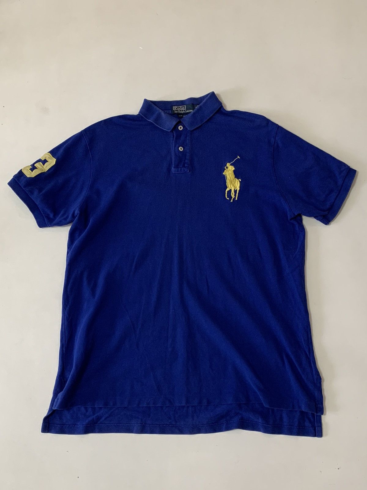 Polo Ralph Lauren Polo Ralph Lauren Shirt Mens Large Big Pony Vintage #3 Size US XL / EU 56 / 4 - 2 Thumbnail
