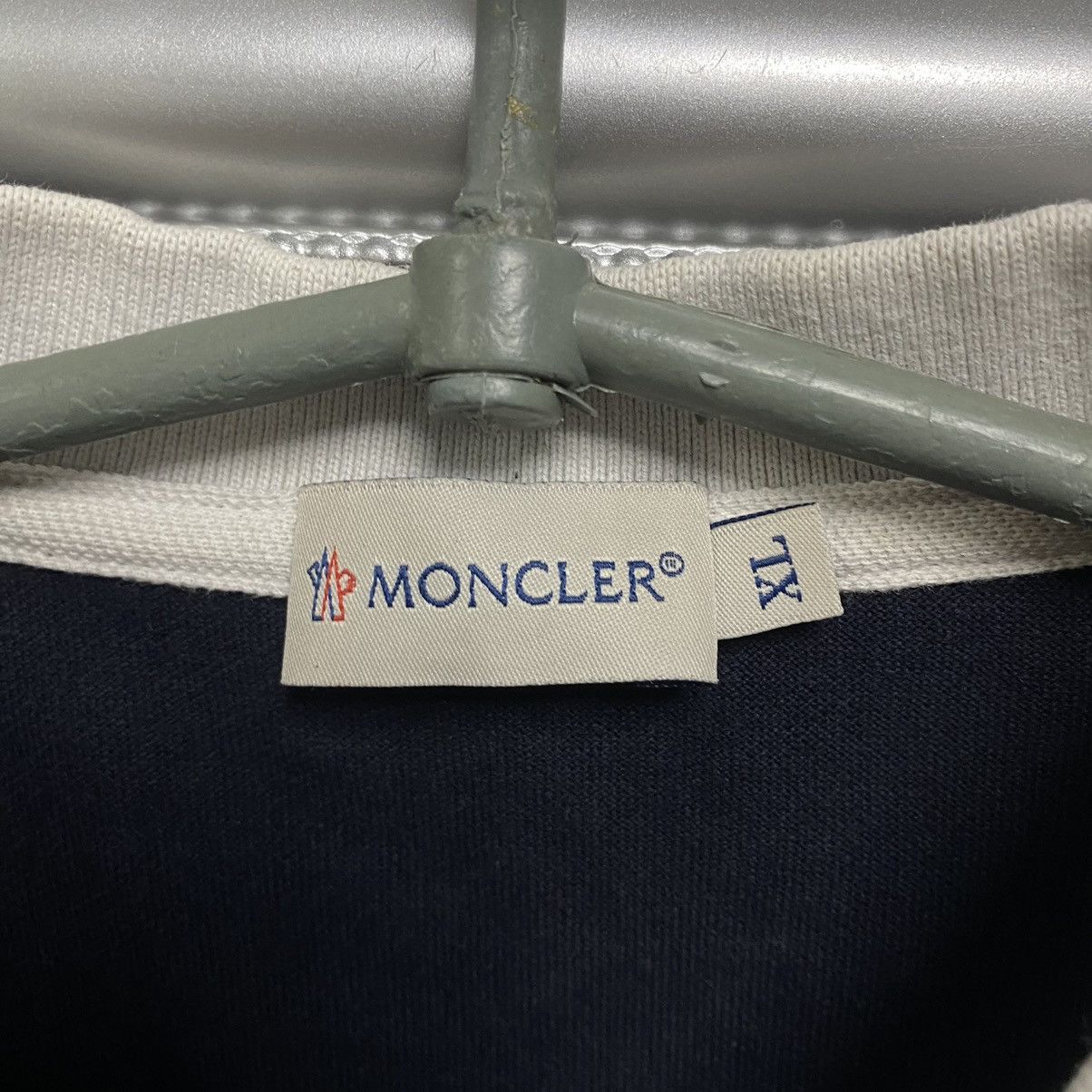 Moncler Moncler Polo Shirt Shoulders Logo Size US XL / EU 56 / 4 - 6 Thumbnail