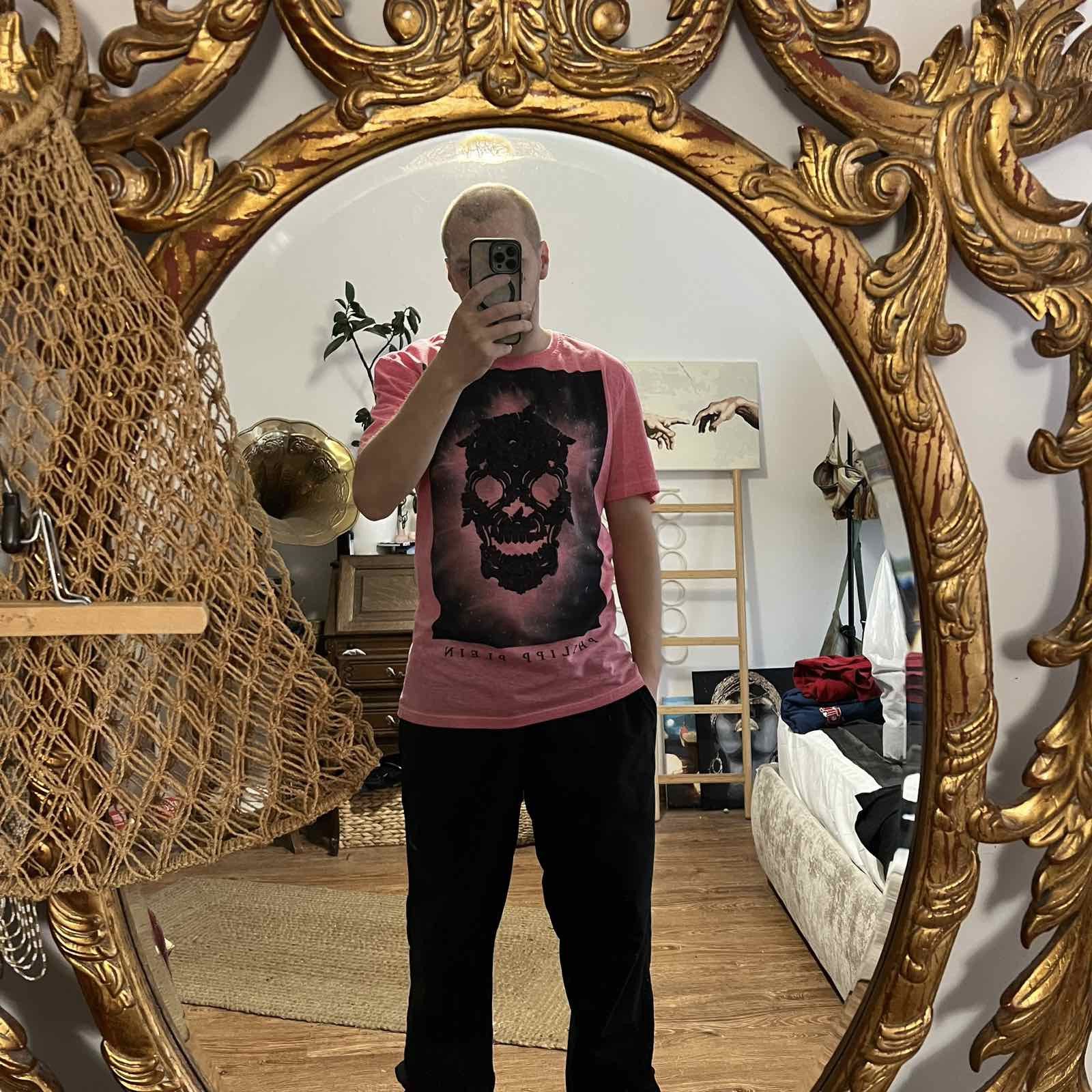 Designer × Philipp Plein Rare Pink Philipp Plein T-Shirt Sz M Size US M / EU 48-50 / 2 - 4 Thumbnail
