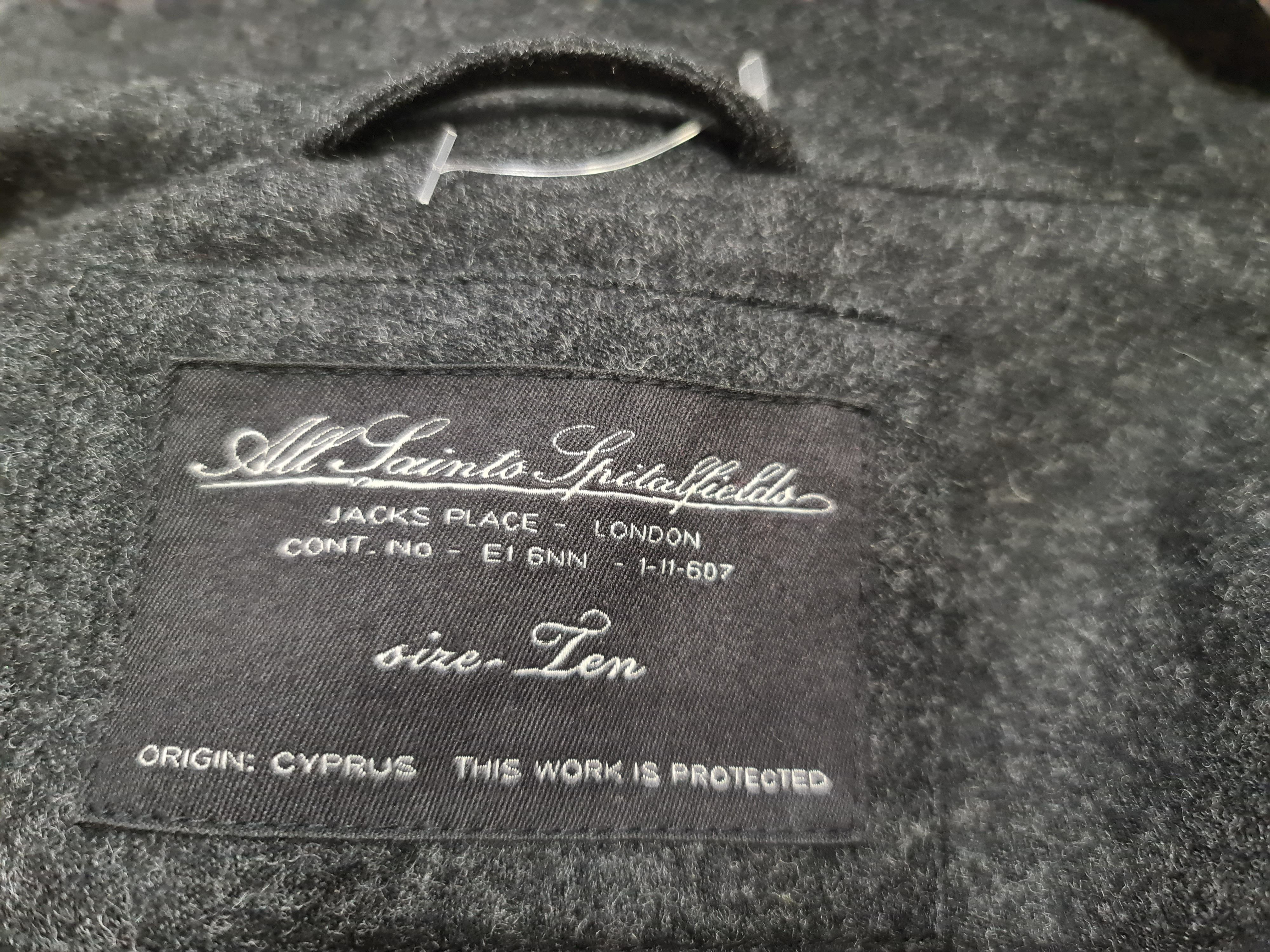 Allsaints Allsaints Oversize asymmetrical collar coat Size S / US 4 / IT 40 - 6 Thumbnail