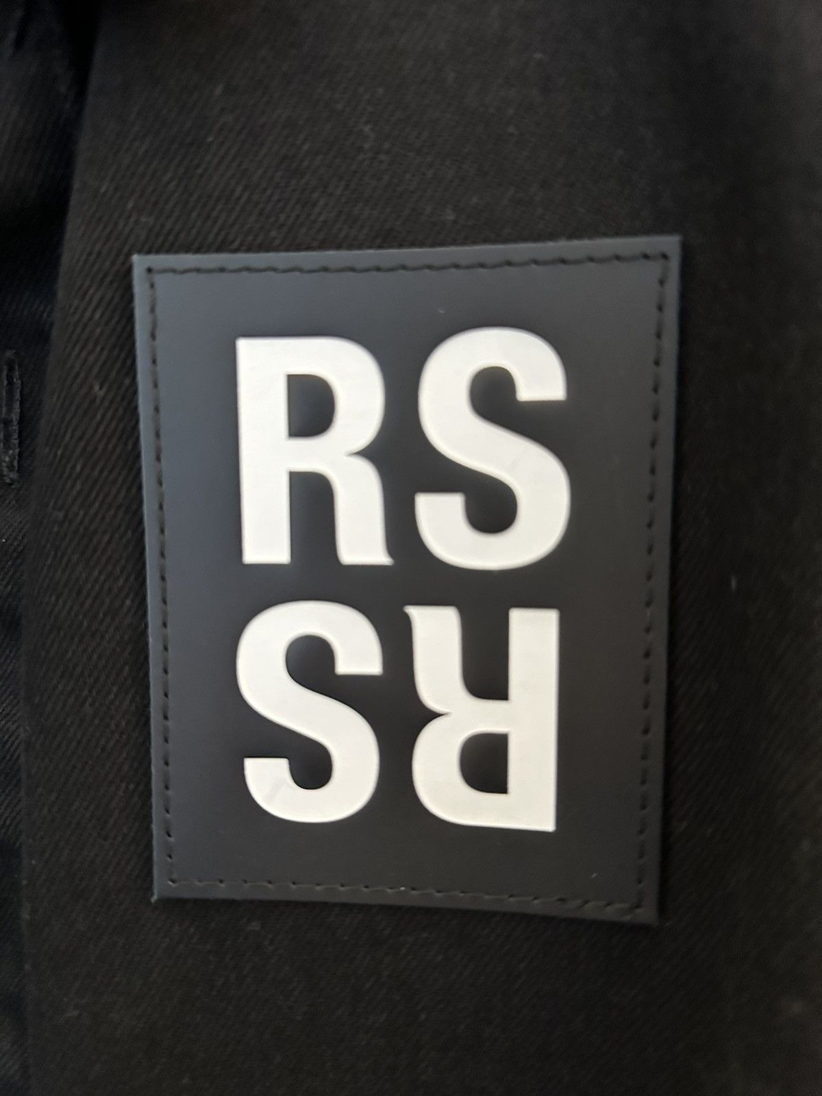 Raf Simons Raf Simons Black Patch Denim Shirt Size US M / EU 48-50 / 2 - 2 Thumbnail