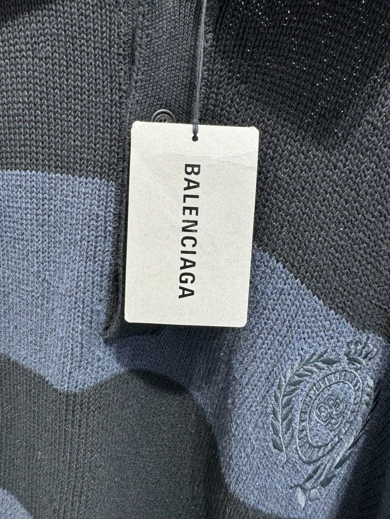 Balenciaga Balenciaga Asymmetrical Twisted Crown Wheat Ear Sweater Size US M / EU 48-50 / 2 - 4 Thumbnail