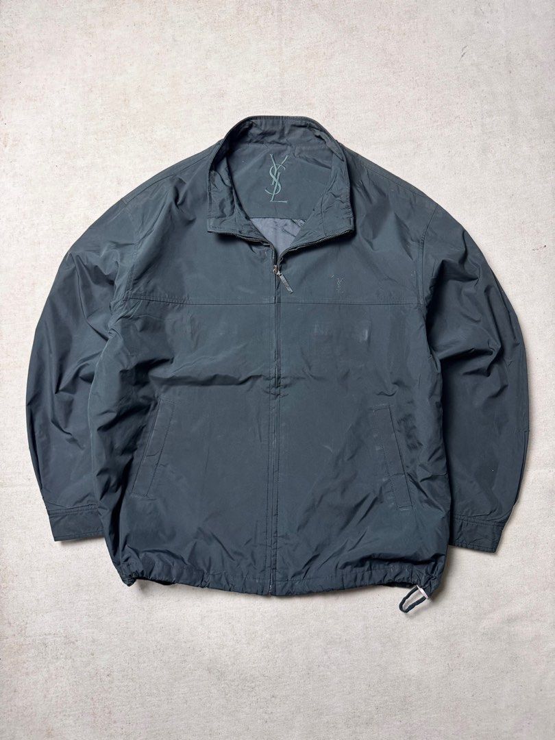 Yves Saint Laurent 🥳big logo🥳YSL BIG LOGO casual jacket Size US L / EU 52-54 / 3 - 1 Thumbnail