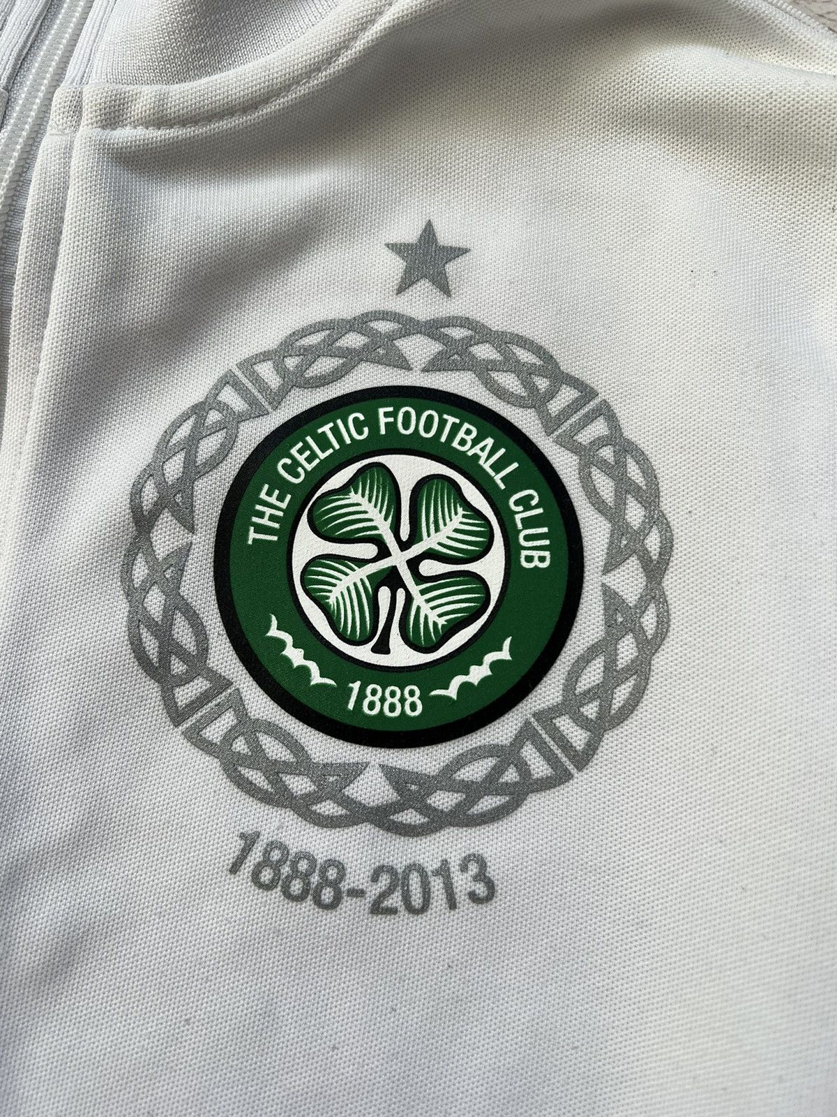 Nike × Vintage 00s Vintage Nike Boston Celtic Track Top Soccer Jacket Y2K Size US S / EU 44-46 / 1 - 7 Thumbnail