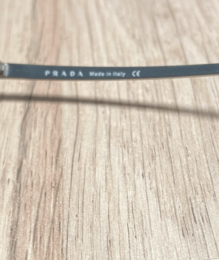 Prada × Vintage PRADA Sunglasses Rimless Sport Metal Frame Shield Wrap Size ONE SIZE - 9 Thumbnail