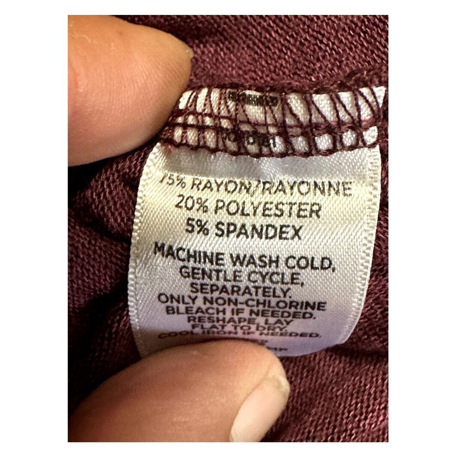 Other Caslon Women's Burgundy Button Down Cardigan Sweater XXSP Size XXS / US 00 / IT 34 - 8 Thumbnail