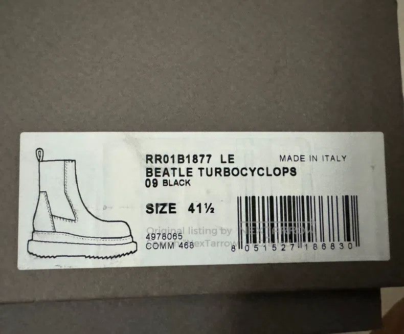 Rick Owens Rick Owens Top Tier Coffin Sole Chelsea Boots Size US 8.5 / EU 41-42 - 9 Thumbnail