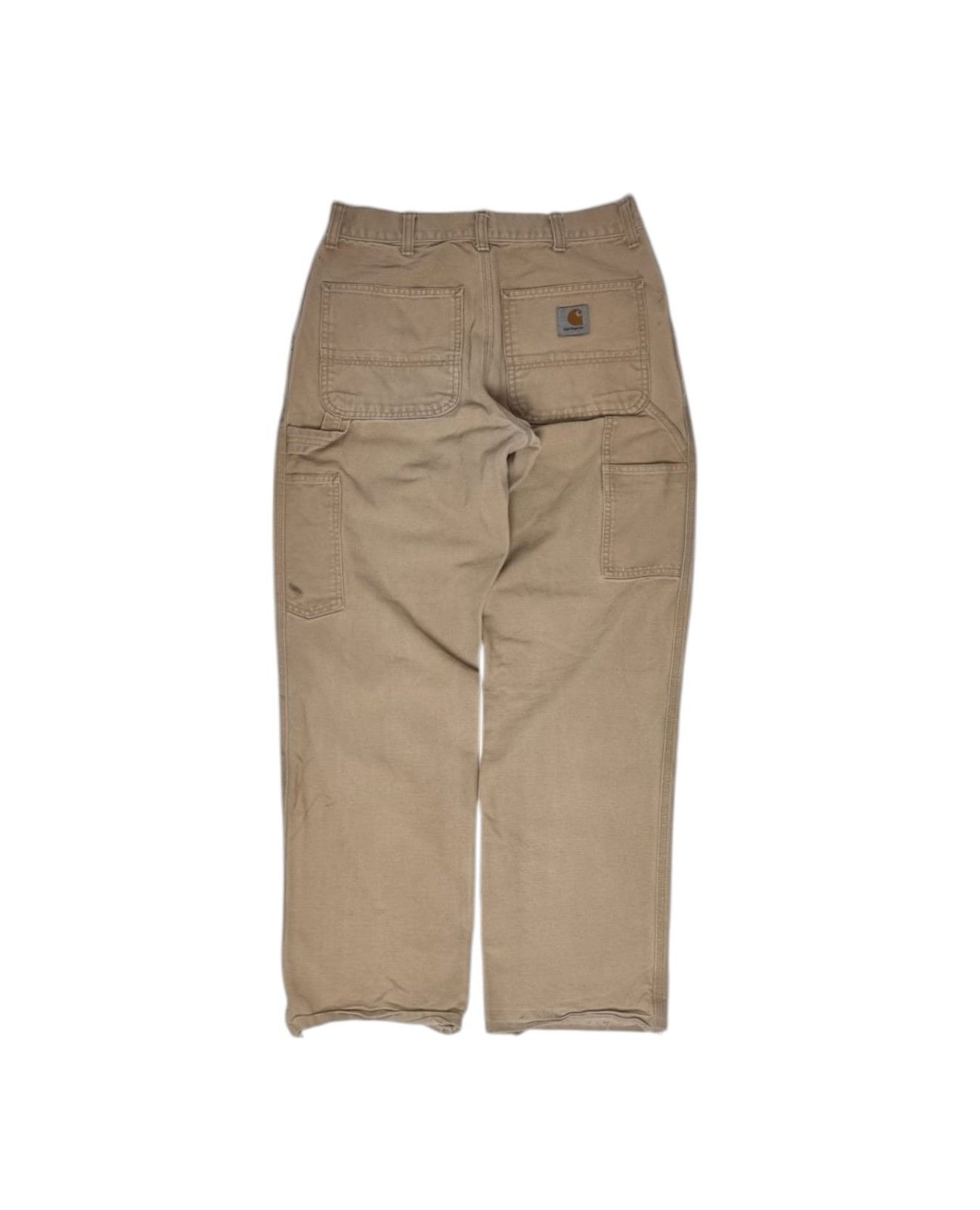 Carhartt × Vintage Carhartt single knee pant beige 29x32 S mens womens Size US 30 / EU 46 - 2 Thumbnail