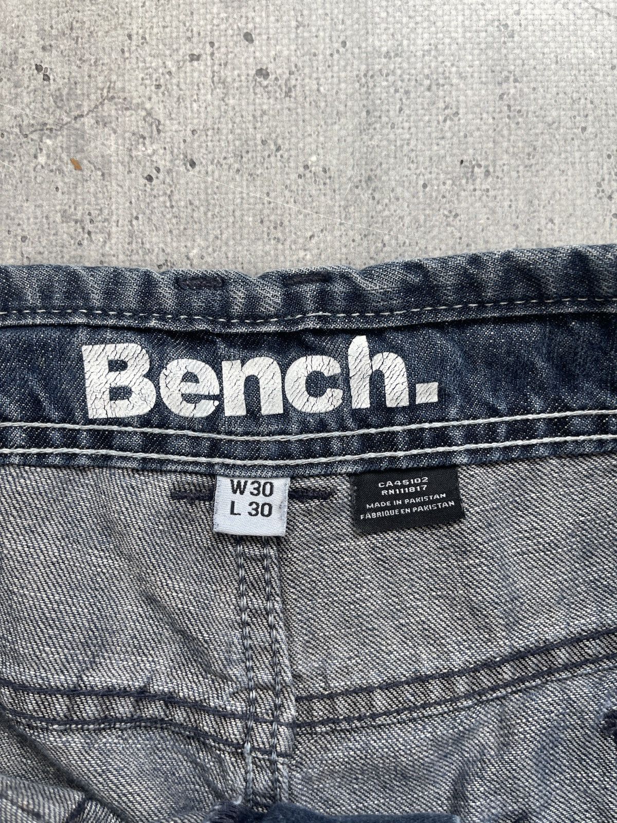 Bench × Vintage Vintage Rare Cargo Biker zipper Jeans pants Size US 30 / EU 46 - 11 Thumbnail
