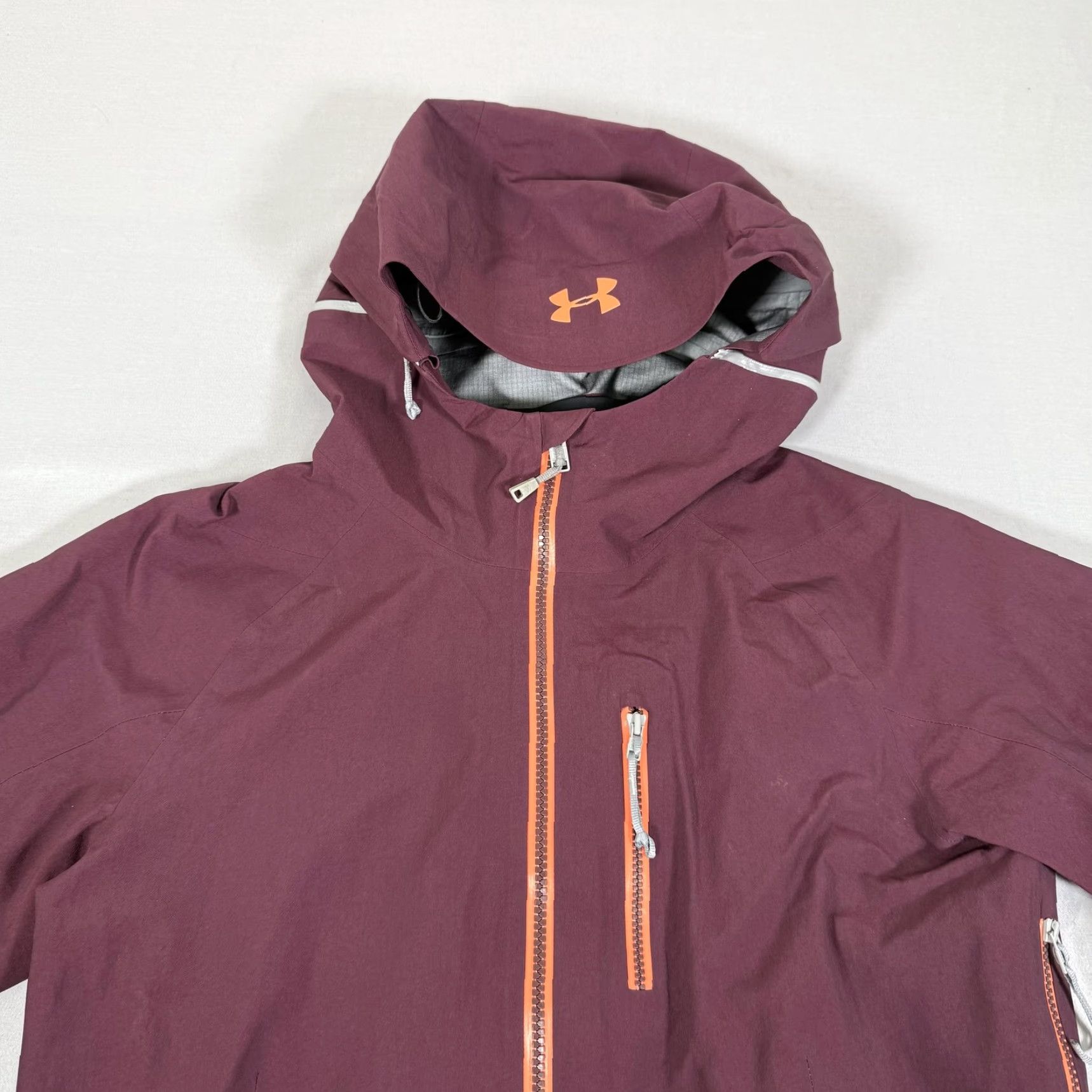 Under Armour Under Armour Jacket Womens Small Red GORE-TEX Ski RECCO Hooded HeatGear Outdoor Size S / US 4 / IT 40 - 2 Thumbnail