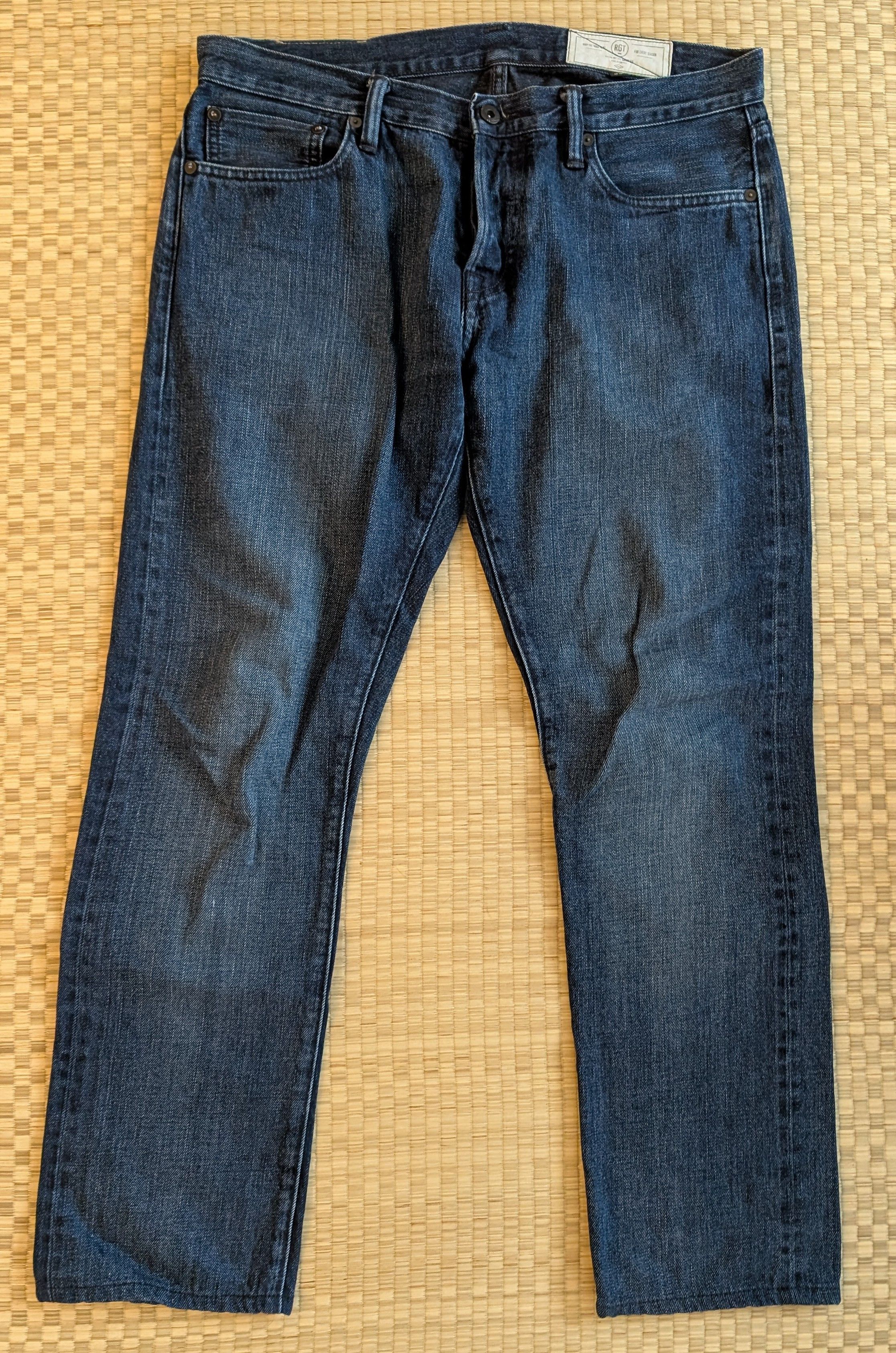 Rogue Territory Rogue Territory SK Denim Jeans Size 33 x 29 Made in USA Size US 33 - 1 Thumbnail